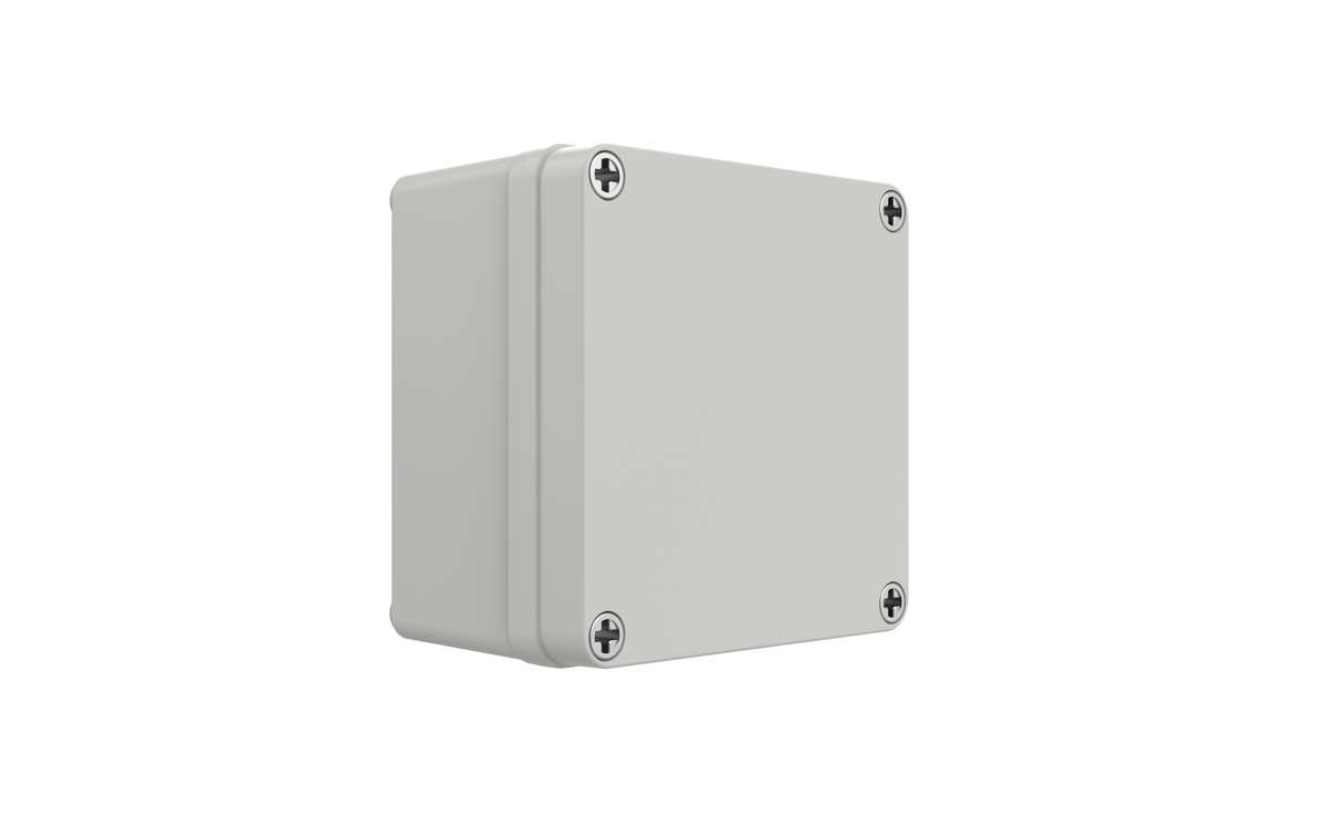 Enclosure - Polynova PS - 125Hx125Wx75D - Plastic - PS121207