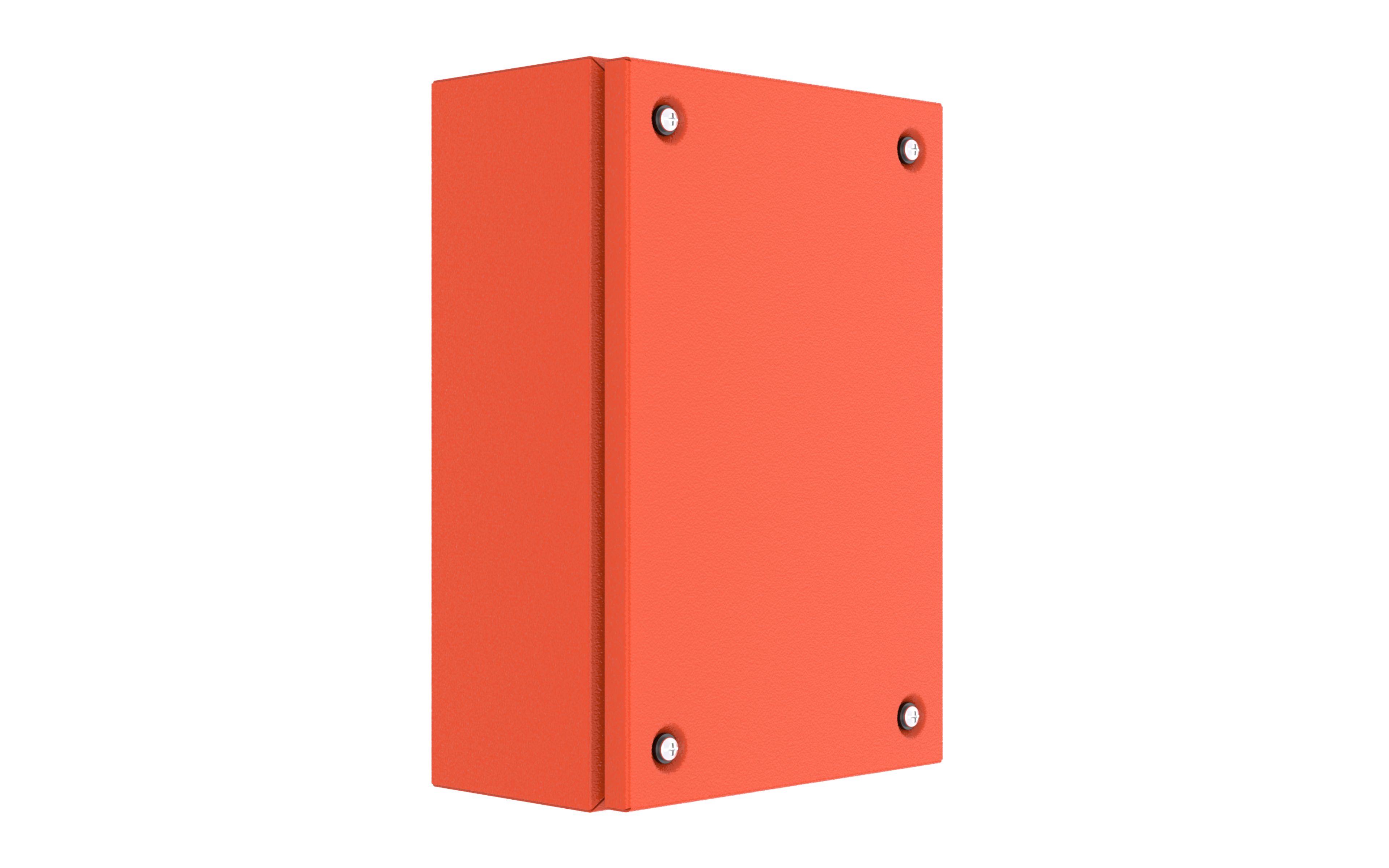 Enclosures - Connector TE - 300Hx200Wx120D - Zinc Coated Steel X15 Orange - TE3212/RO