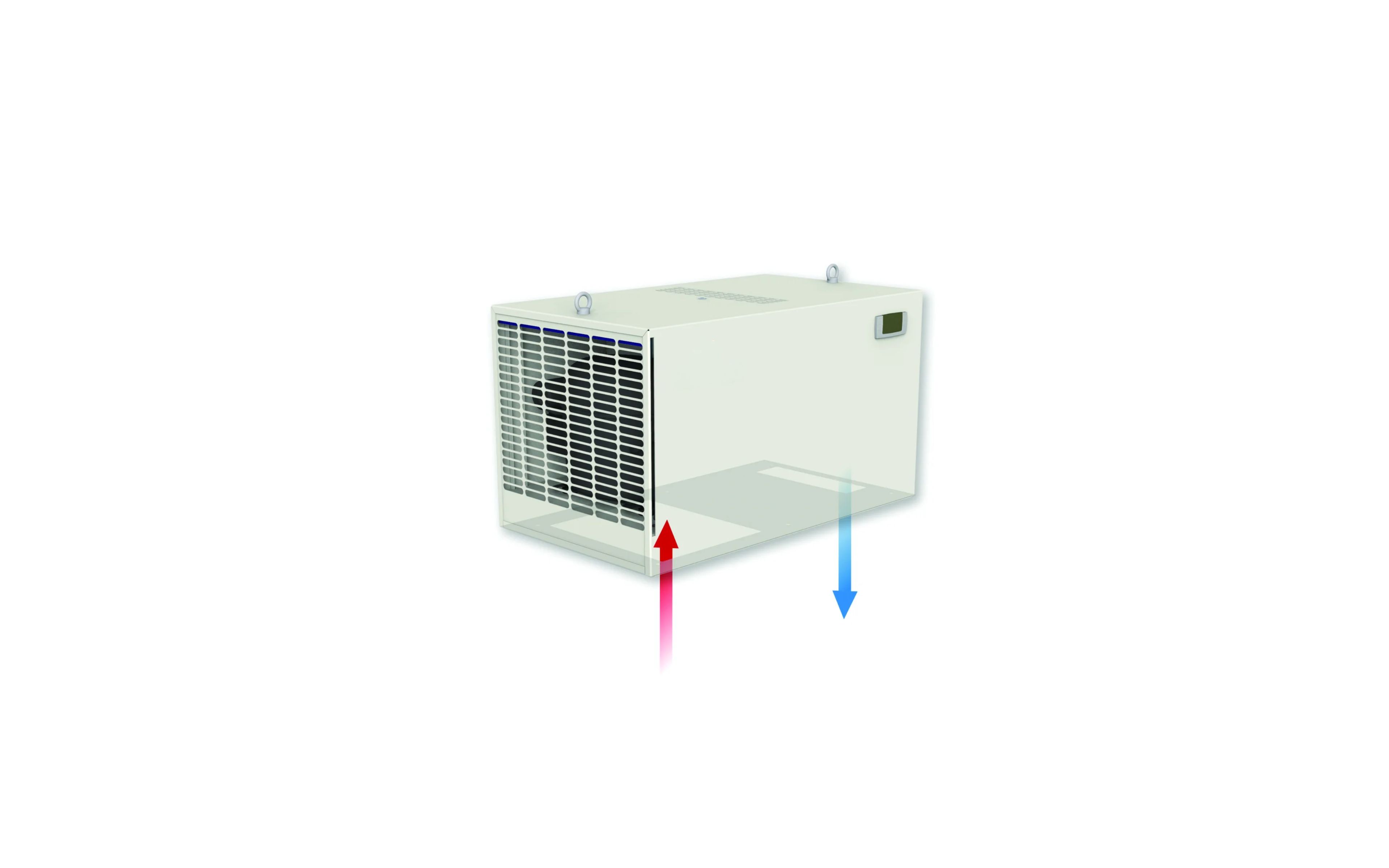 Roof Mounted Air Conditioner, 339H x 600W Cooling x 341D, 230V AC 1ph, 820W Cooling - TX-DEK08BT0B