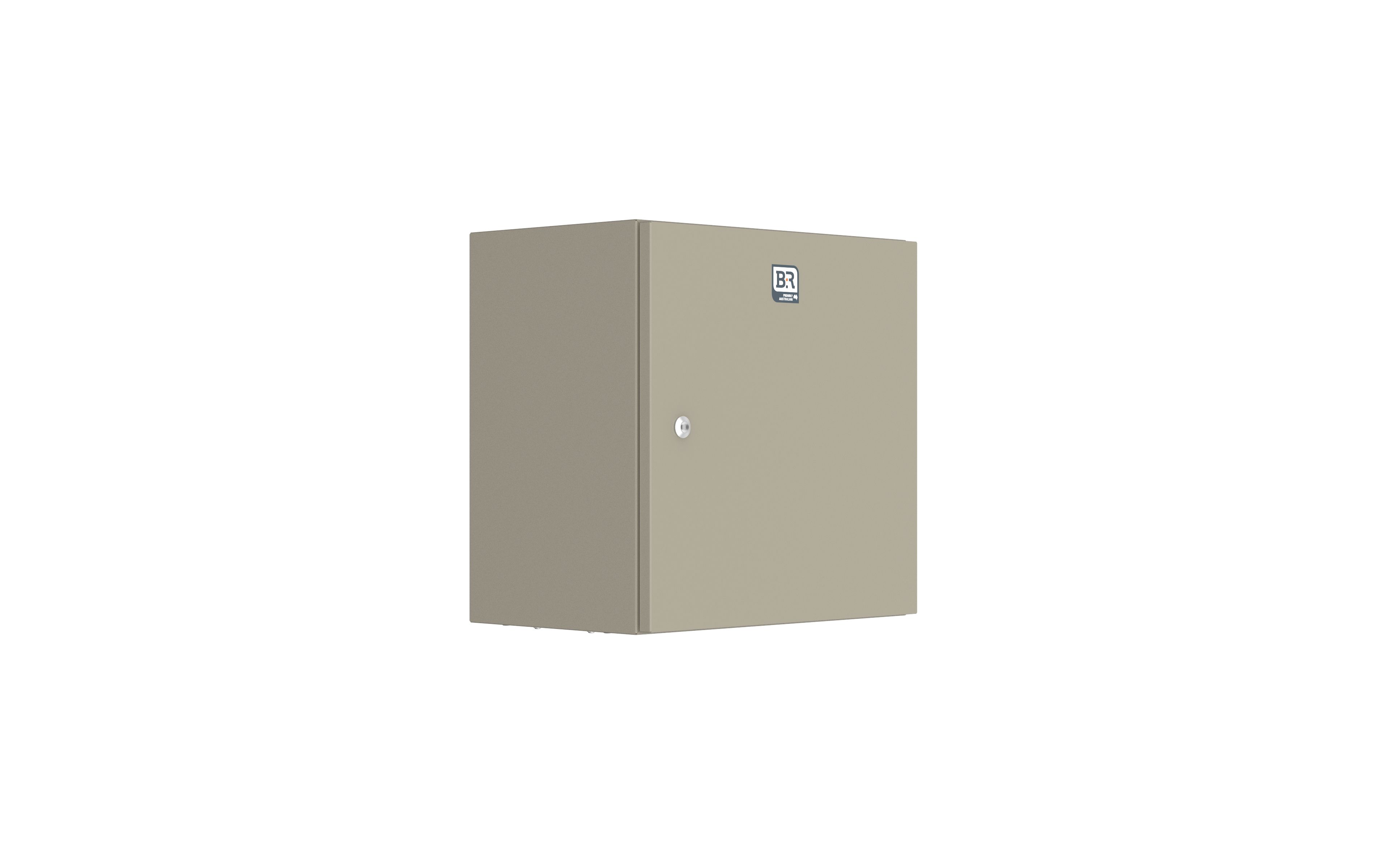 IP66 Cabinet - Ausrack IP - 600Hx600Wx400D - Zinc coated steel - 11RU - ARIP11U64