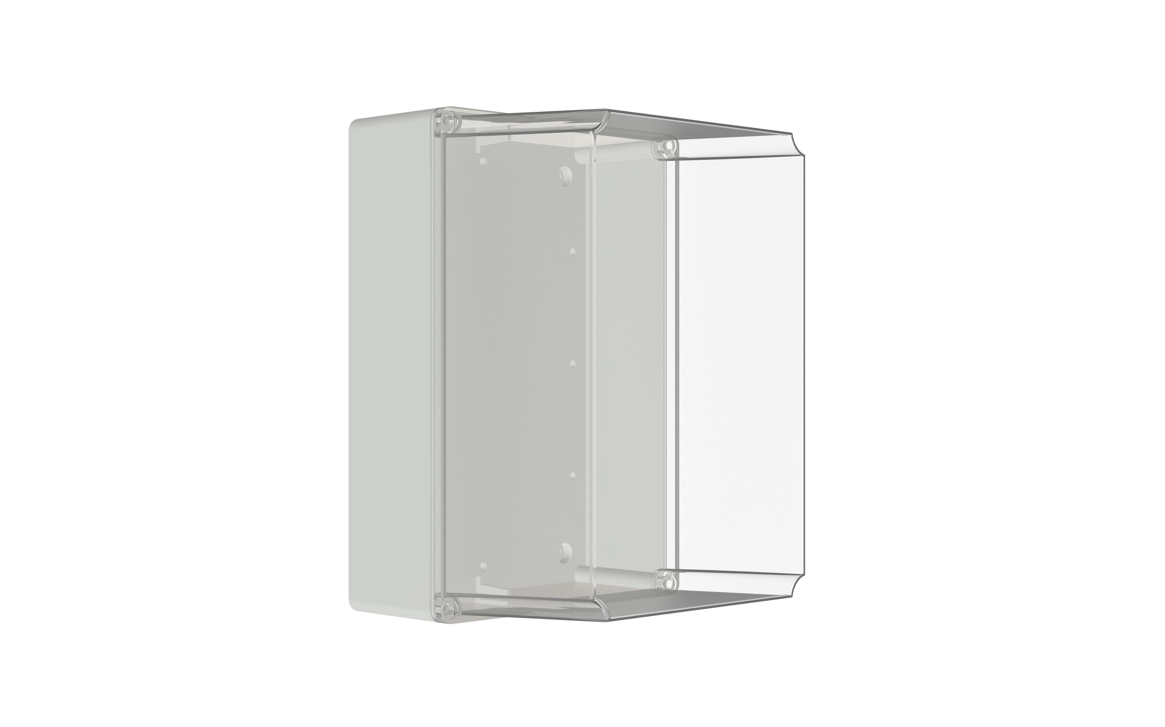 Enclosure - Polynova PJ, transparent lid - 220Hx150Wx150D - Plastic - PJ221515T