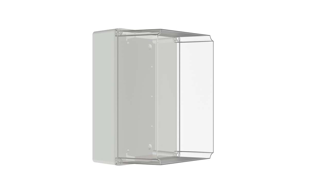 Enclosure - Polynova PJ, transparent lid - 220Hx150Wx150D - Plastic - PJ221515T