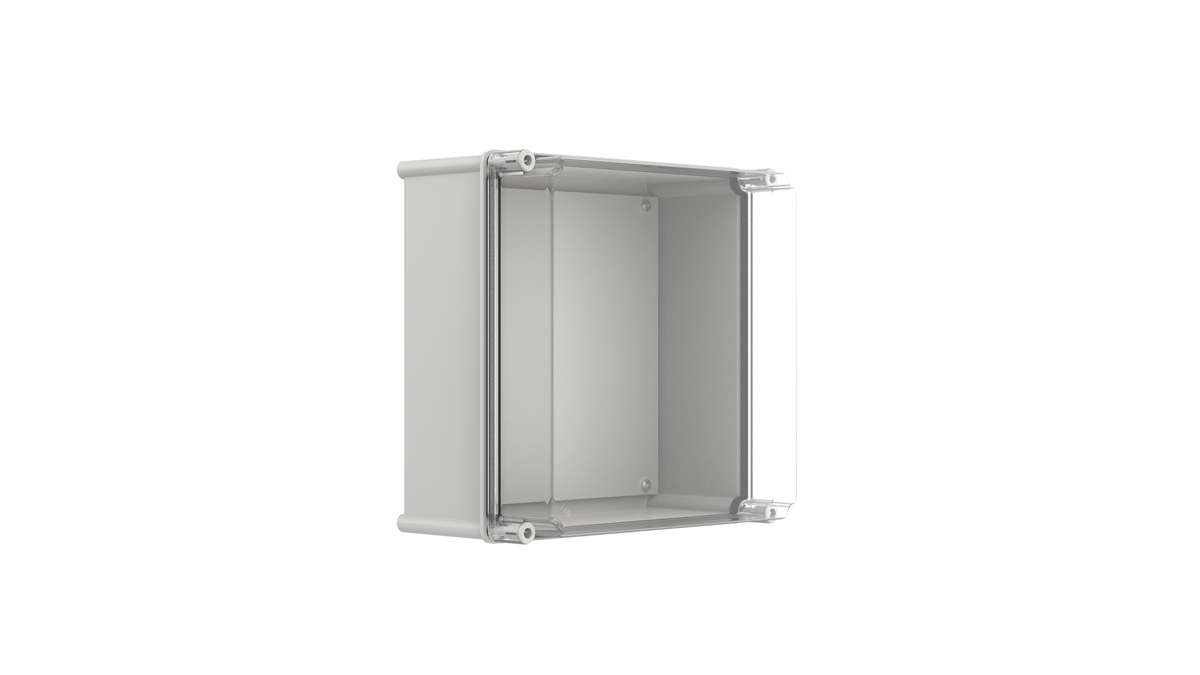 Enclosure - Polynova PC, transparent lid - 360Hx360Wx205D - Plastic - PC363620T