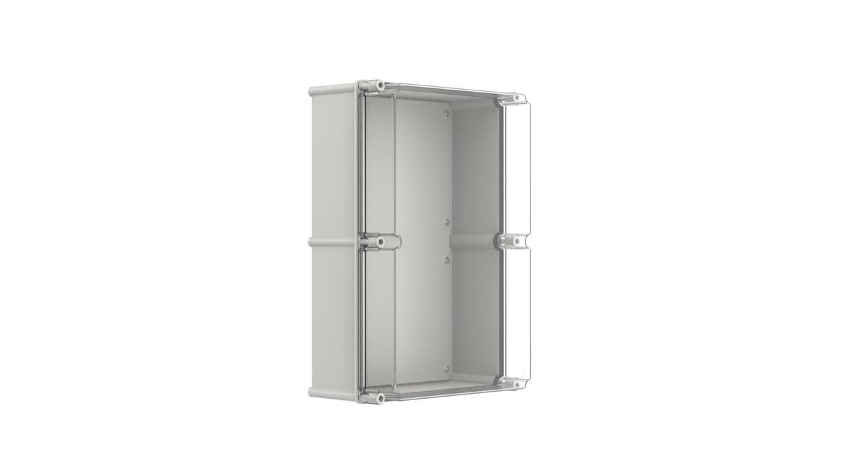 Enclosure - Polynova PC, transparent lid - 540Hx360Wx205D - Plastic - PC543620T