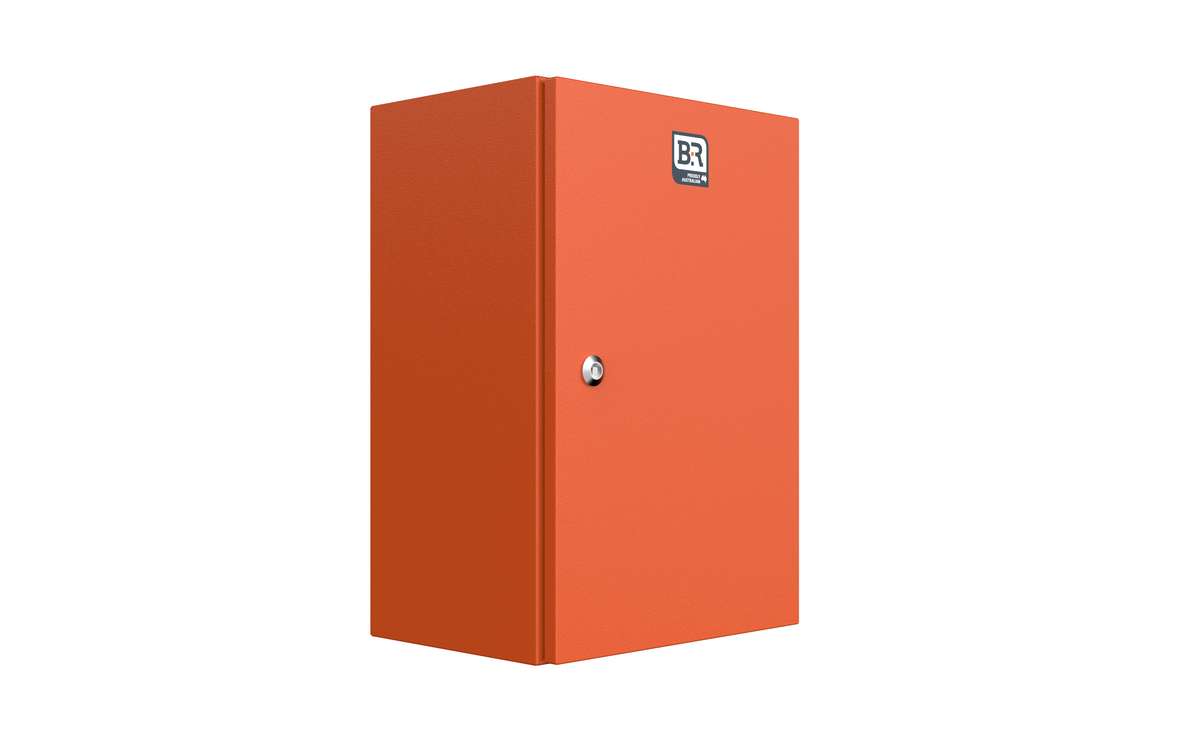 Enclosure - Universal NI - 600Hx400Wx300D - Steel, X15 Orange - NI06043/RO