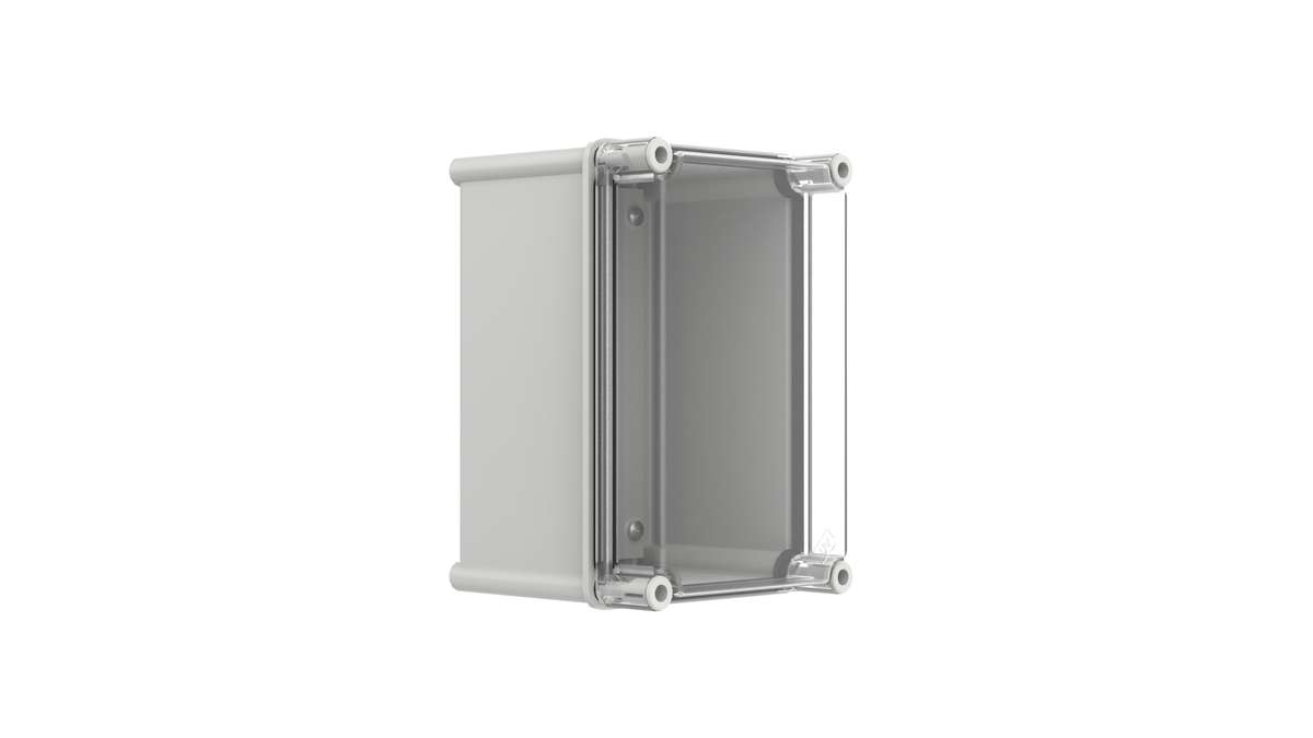 Enclosure - Polynova PC, transparent lid - 270Hx180Wx170D - Plastic - PC271817T