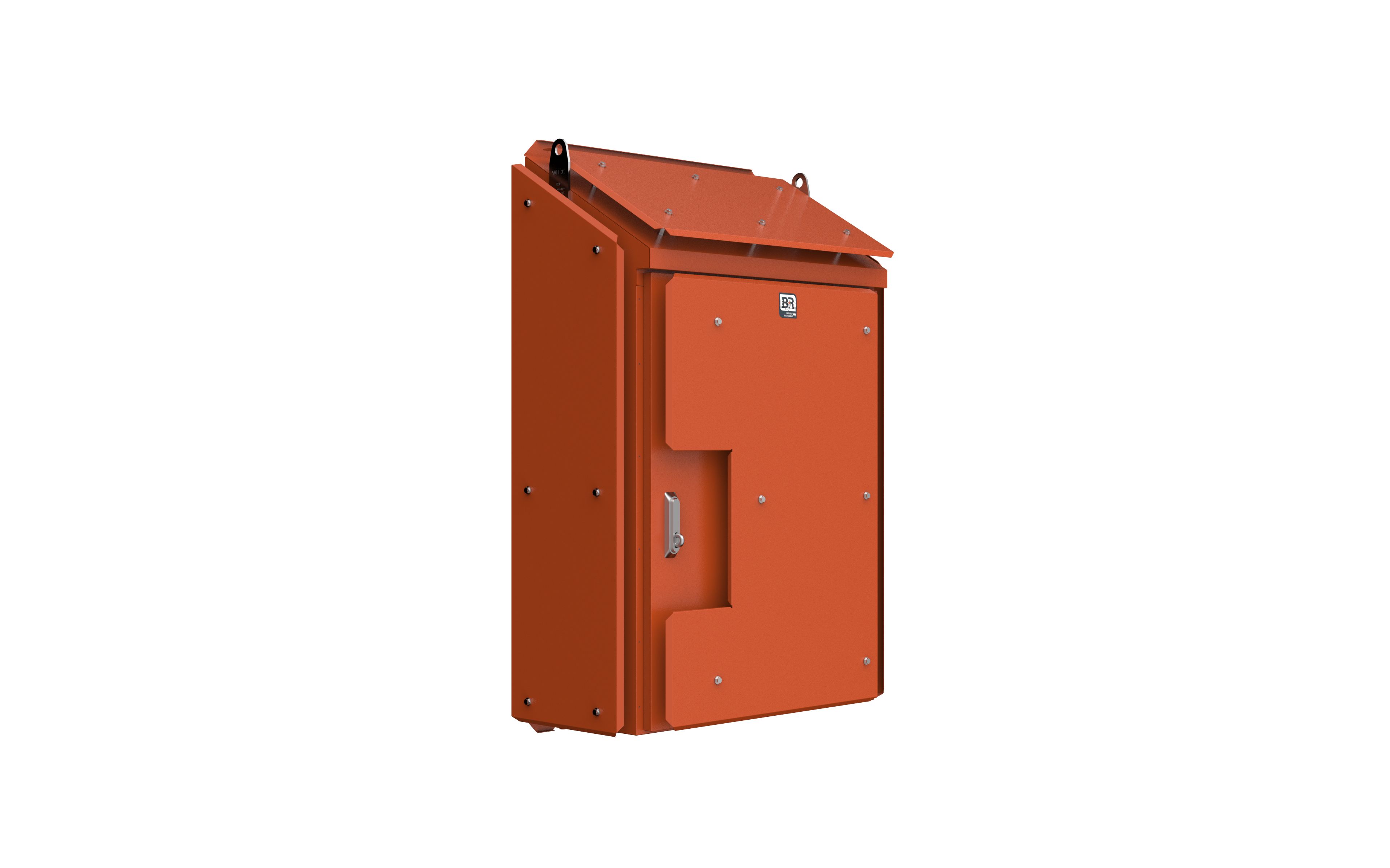 Enclosure - Lambert LB - 1368Hx896Wx502D - X15 Orange Stainless Steel - LB100840/SRO