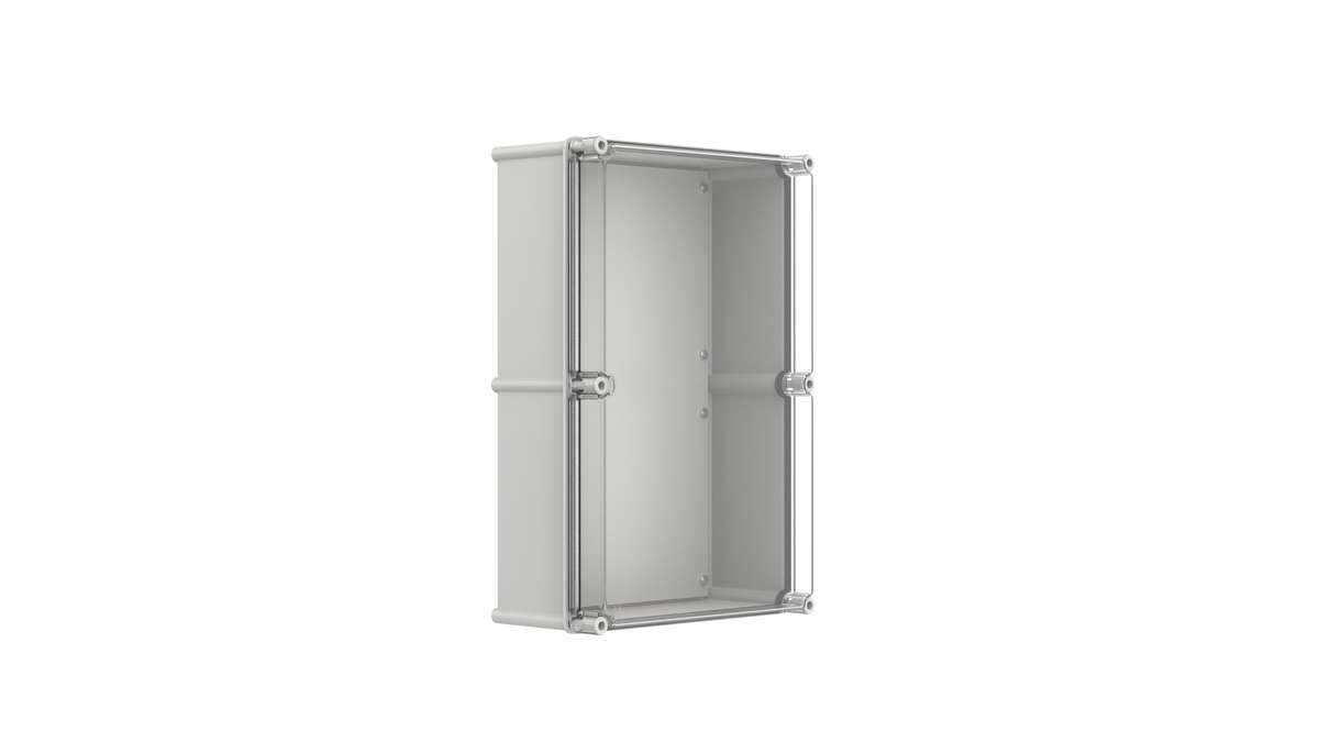 Enclosure - Polynova PC, transparent lid - 540Hx360Wx170D - Plastic - PC543617T