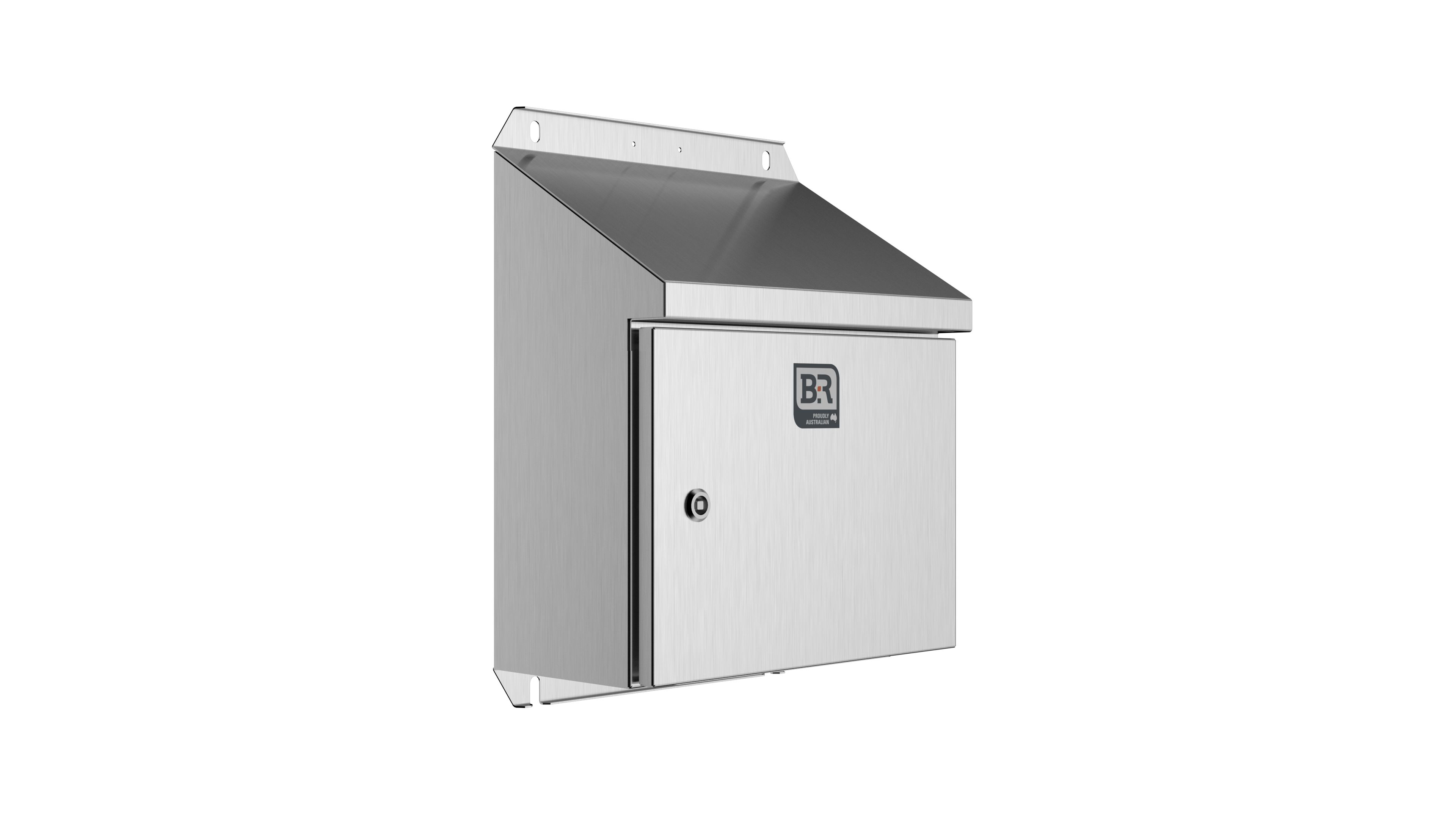 Enclosure - Incline SR - 535Hx400Wx200D - Stainless Steel - SR03042/S