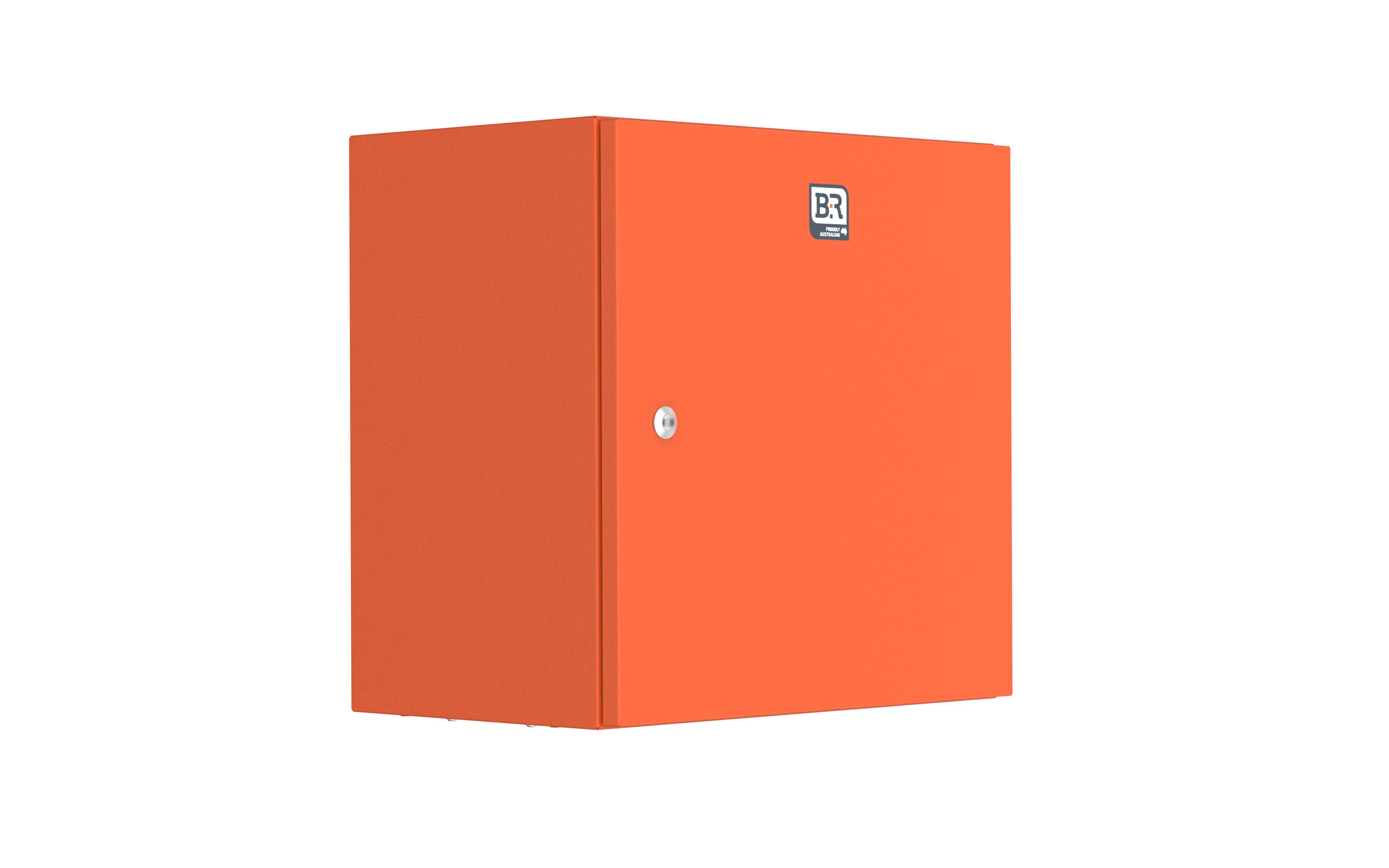 Enclosure - Monarch IP - 600Hx600Wx400D - Steel, X15 Orange - IP21214/RO