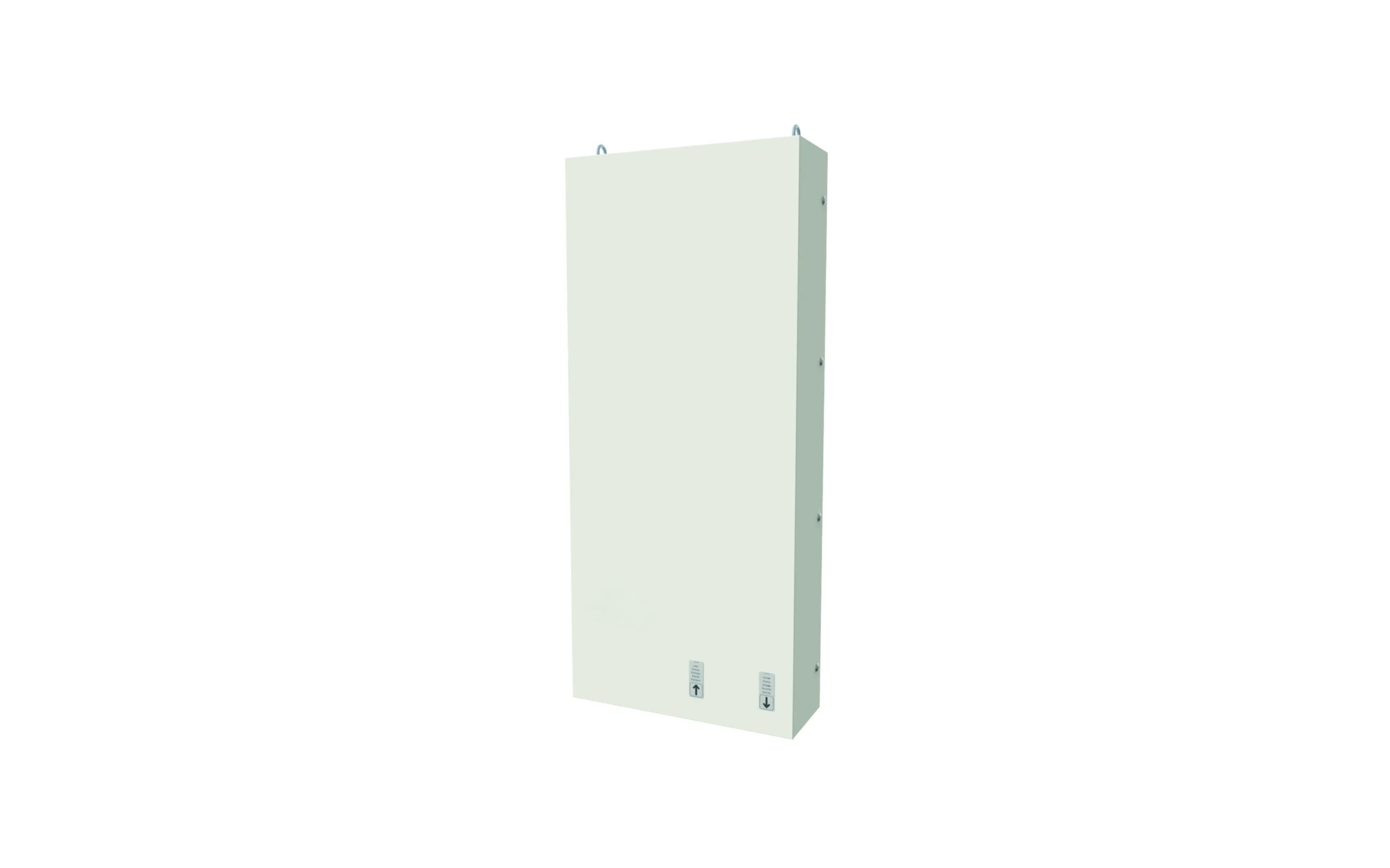 Air-Water Heat Exchanger, Side/Door mounted, 901H x 398W x 137D, 230V AC 1ph, 2500W Cooling - TX-BLU25BX0B
