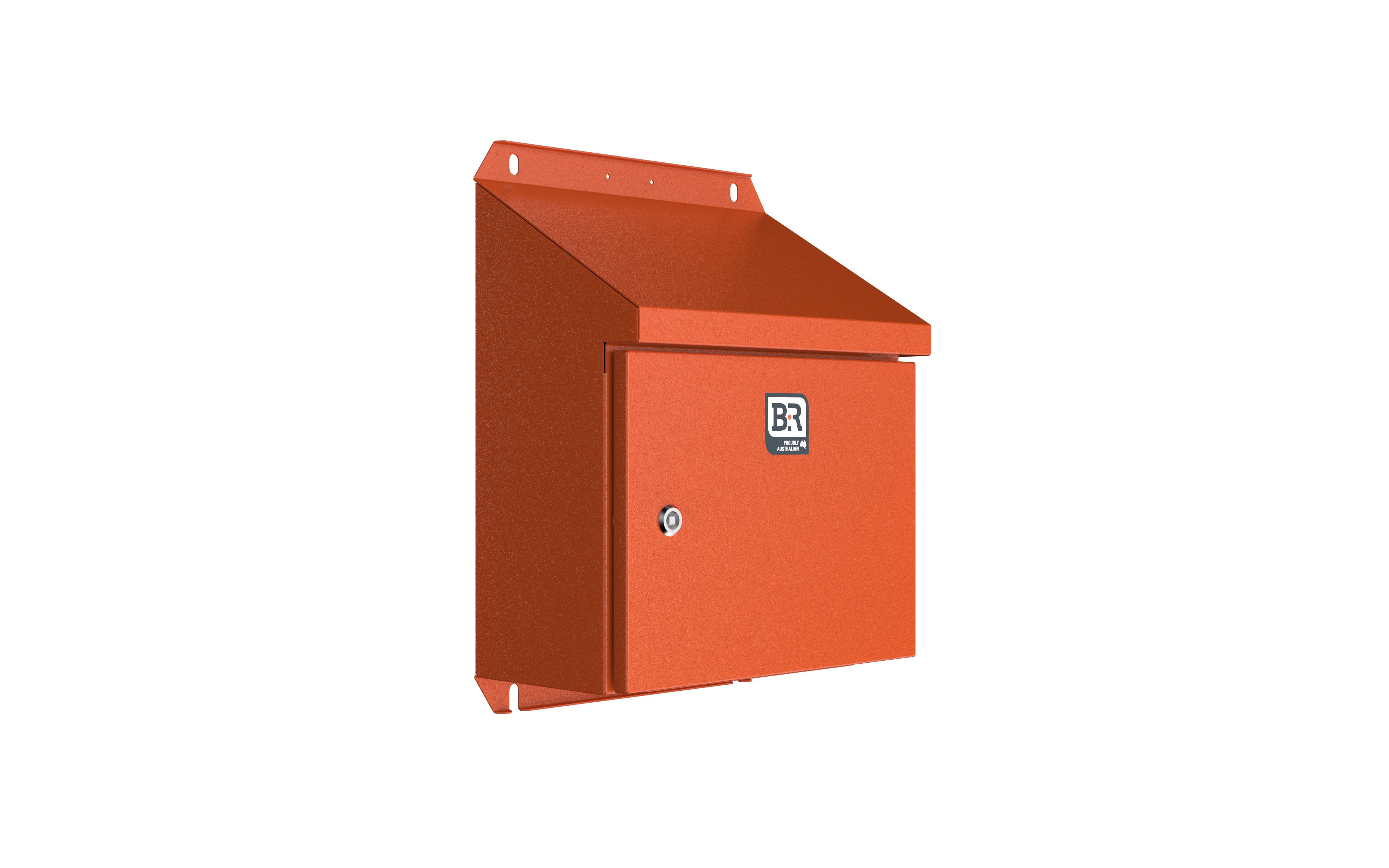 Enclosure - Incline SR - 535Hx400Wx200D - Stainless Steel, X15 Orange - SR03042/SRO