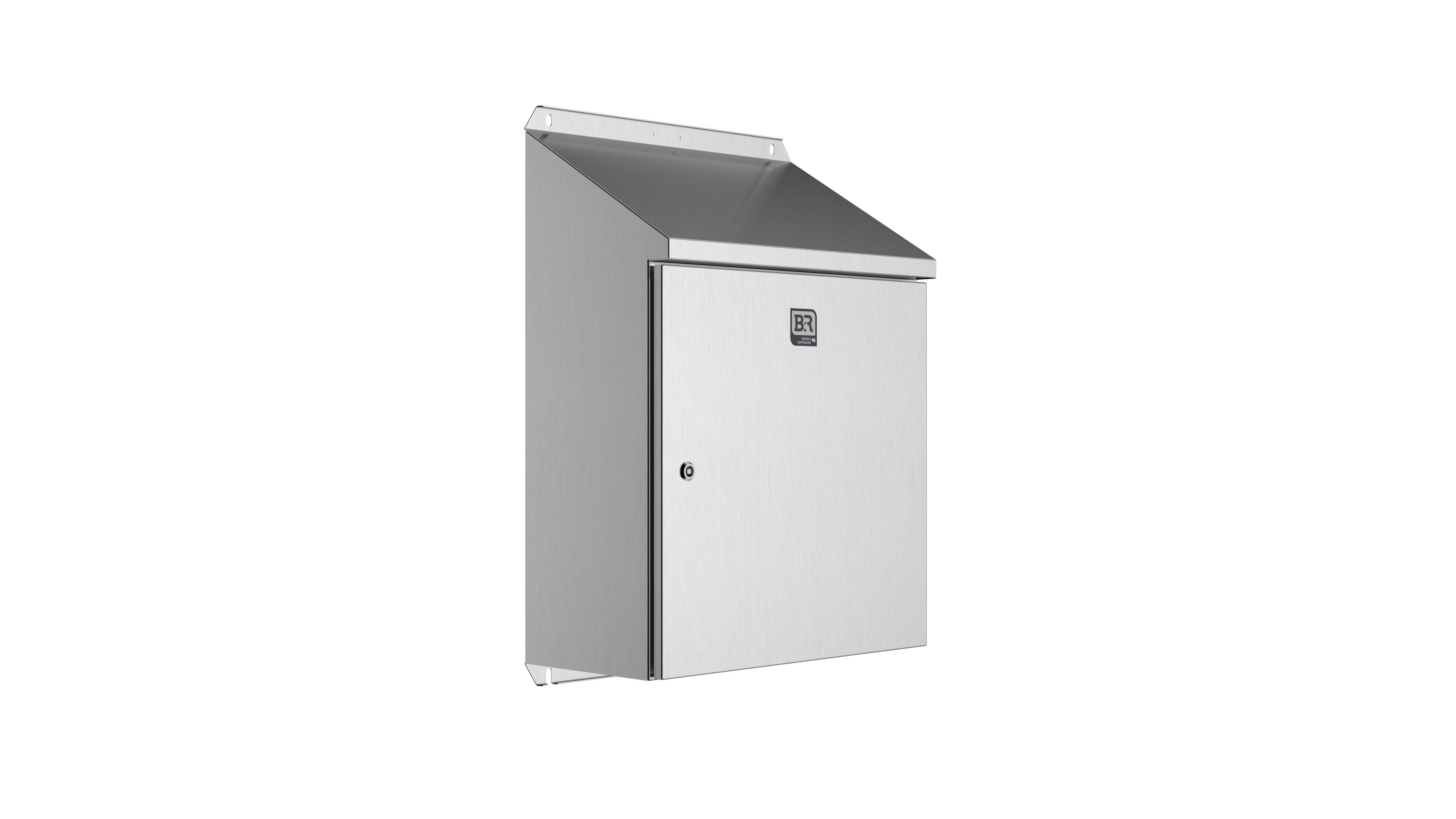 Enclosure - Incline SR - 895Hx600Wx300D - Stainless Steel - SR06063/S