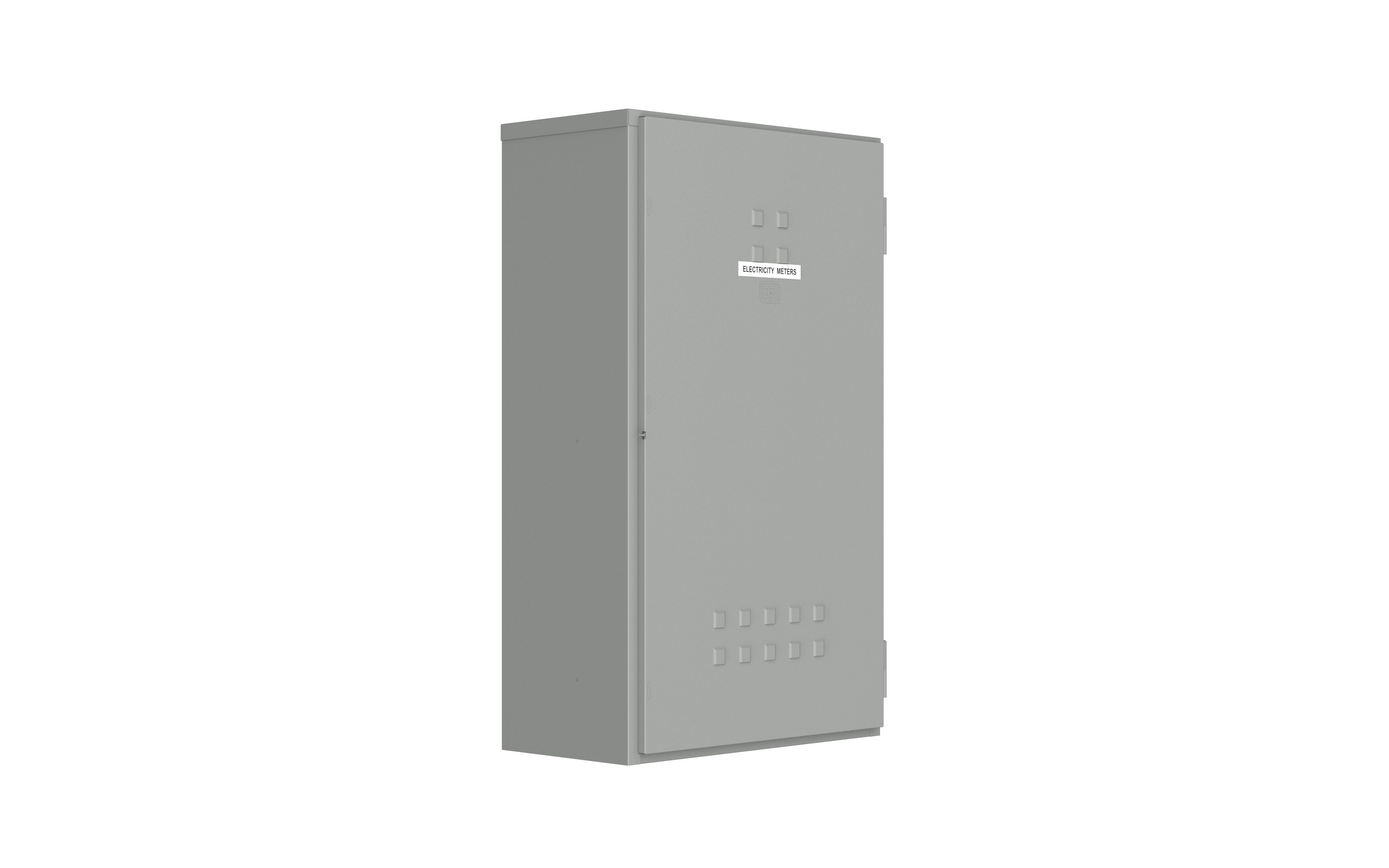 Group Metering Enclosure - Victoria - Pre-wired - 1085Hx630Wx335D - 5 tenancies (single phase) - GMPV05
