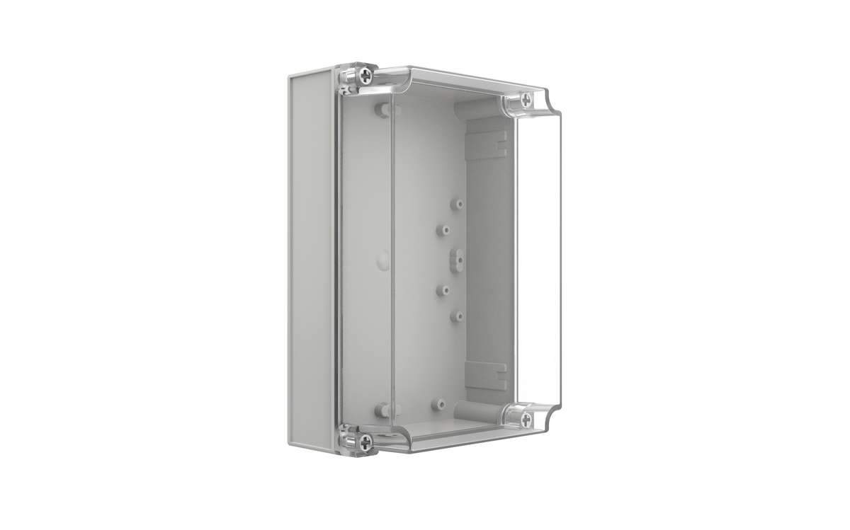 Enclosure - Polynova PS, transparent lid - 250Hx175Wx100D - Plastic - PS251710T