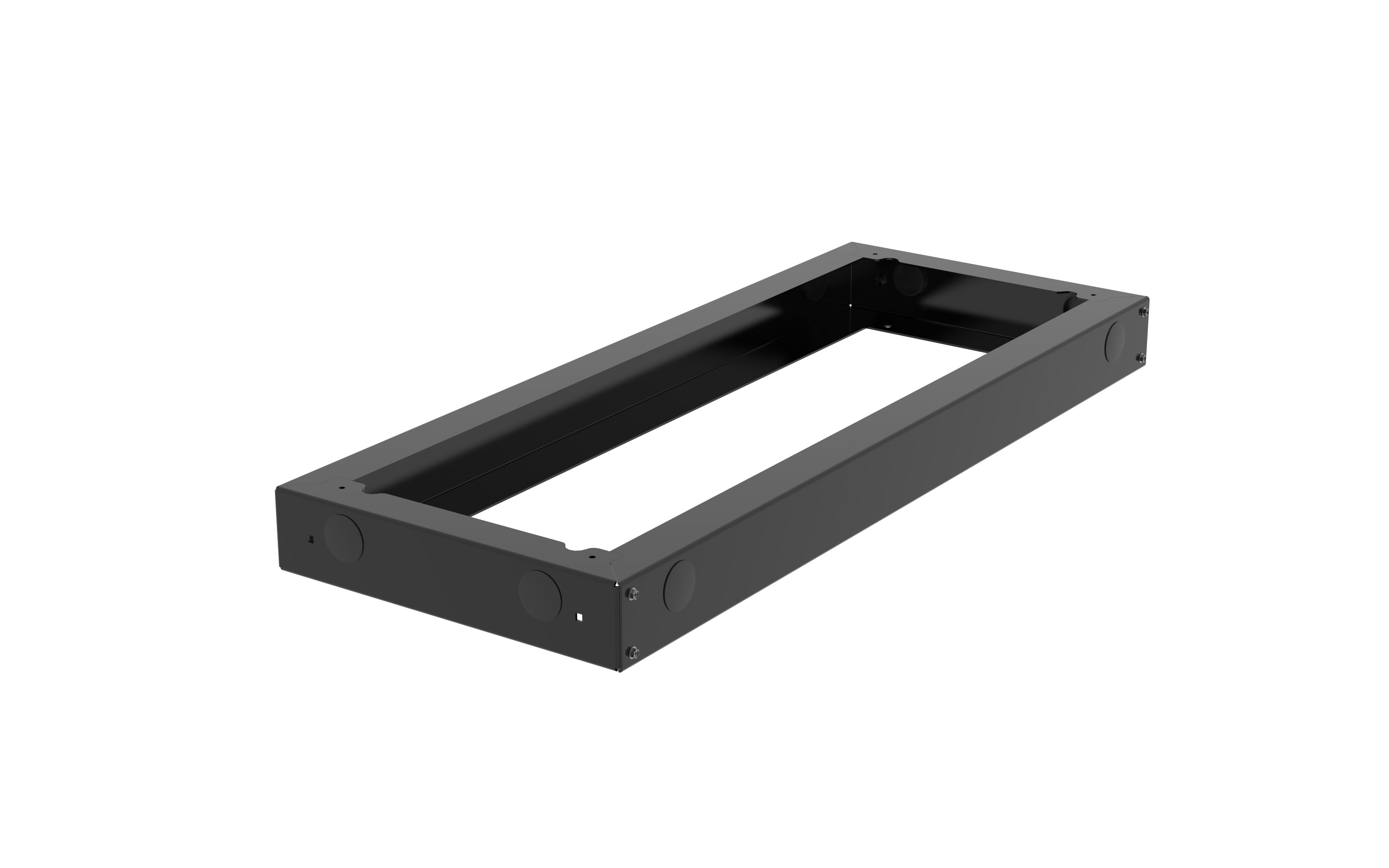 Accessory - Plinth Mounting Base for Universal DD - Galvanised Steel, 100H x 1000W x 255D - DDPB011003