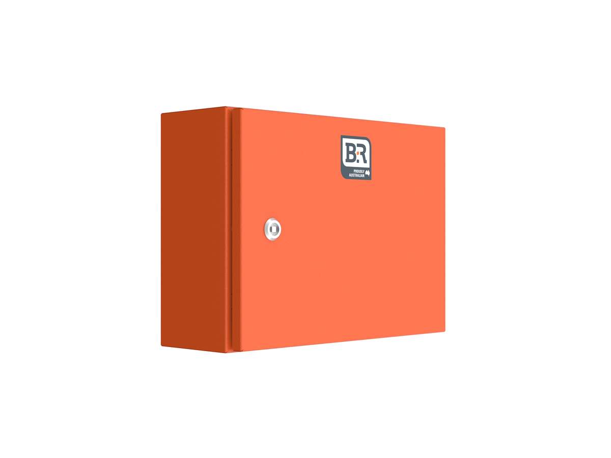 Enclosure - Universal NI - 300Hx400Wx150D - Steel, X15 Orange - NI03041/RO