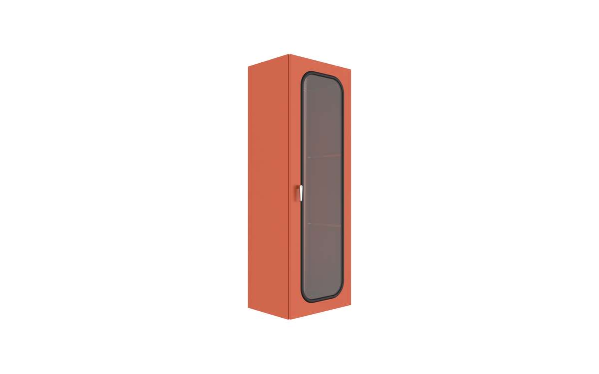 Enclosure - Monarch IP, Window Door - 1800Hx600Wx500D - Steel, X15 Orange - IP69215/RO/WG