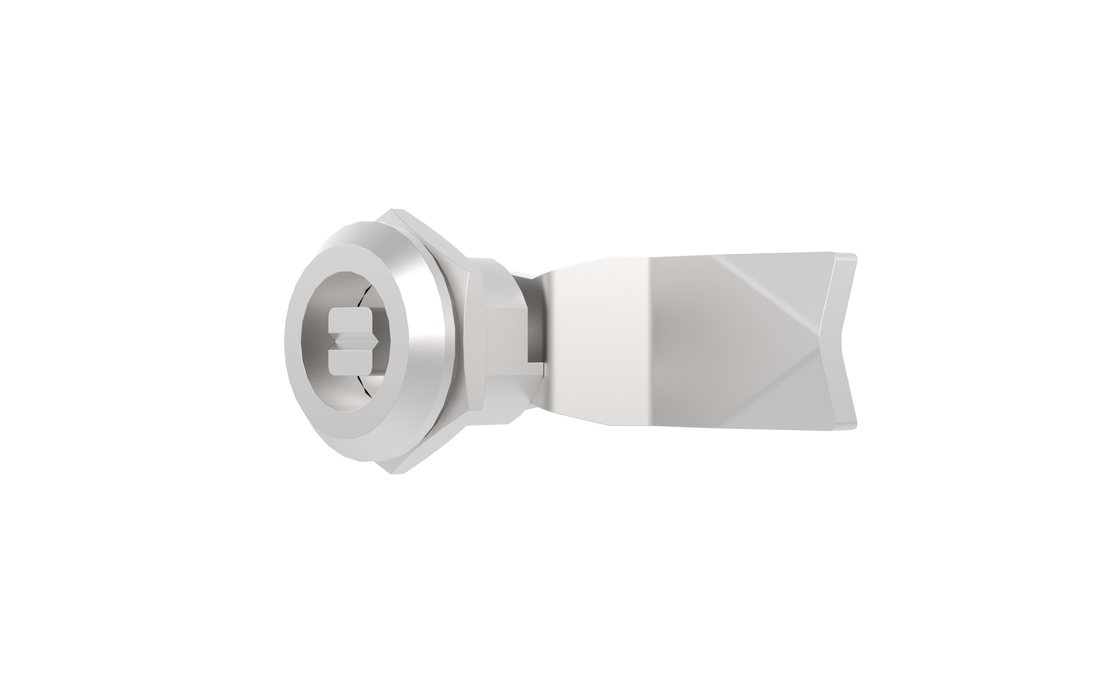 Accessory - Turnbuckle lock for Monarch IP - 8mm slotted square stainless steel insert - IP028S/S