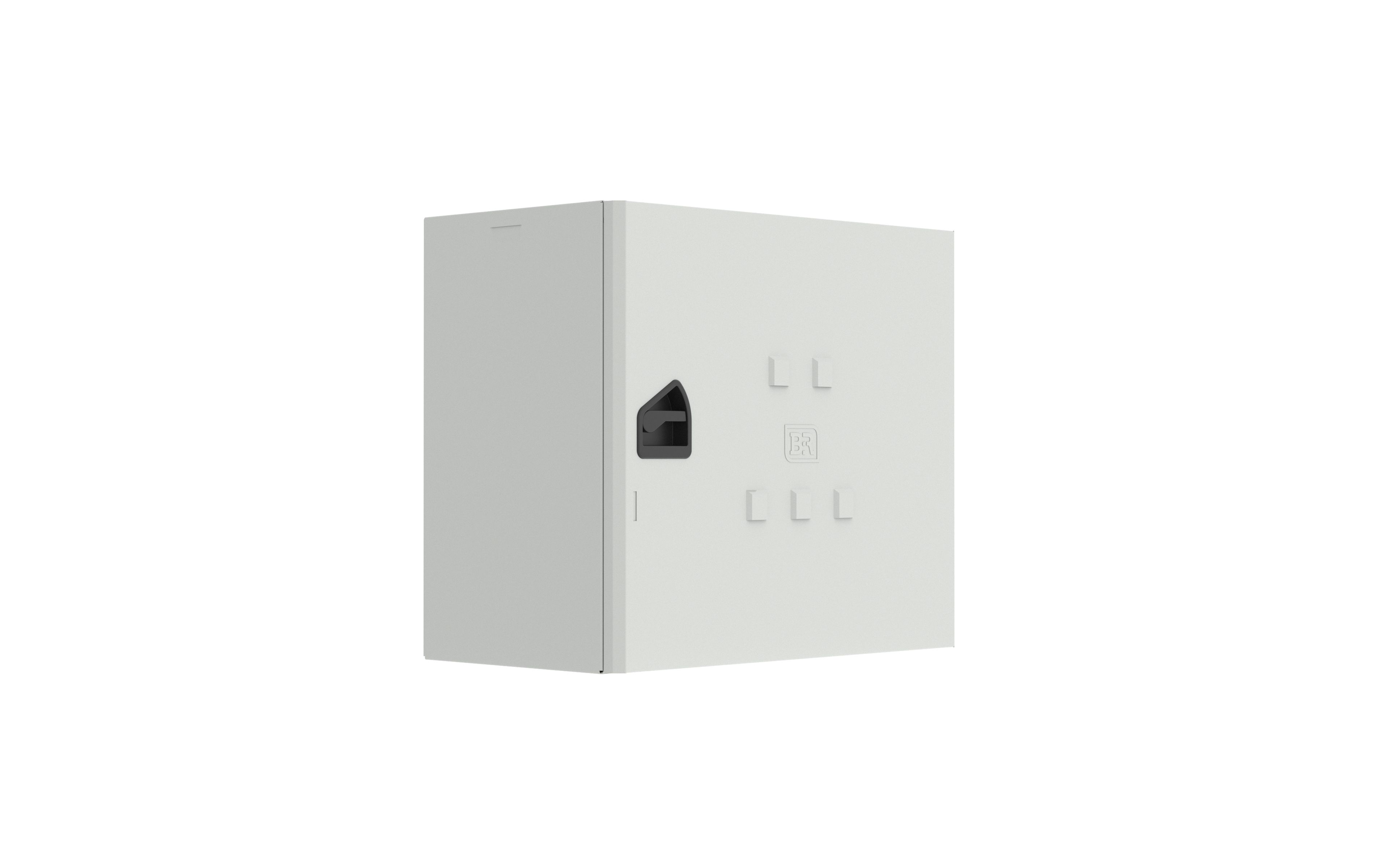 Horizon Meter Box for Victoria, single and multi-phase - Galvanised Steel - IP23 - 430Hx485Wx278D - V11