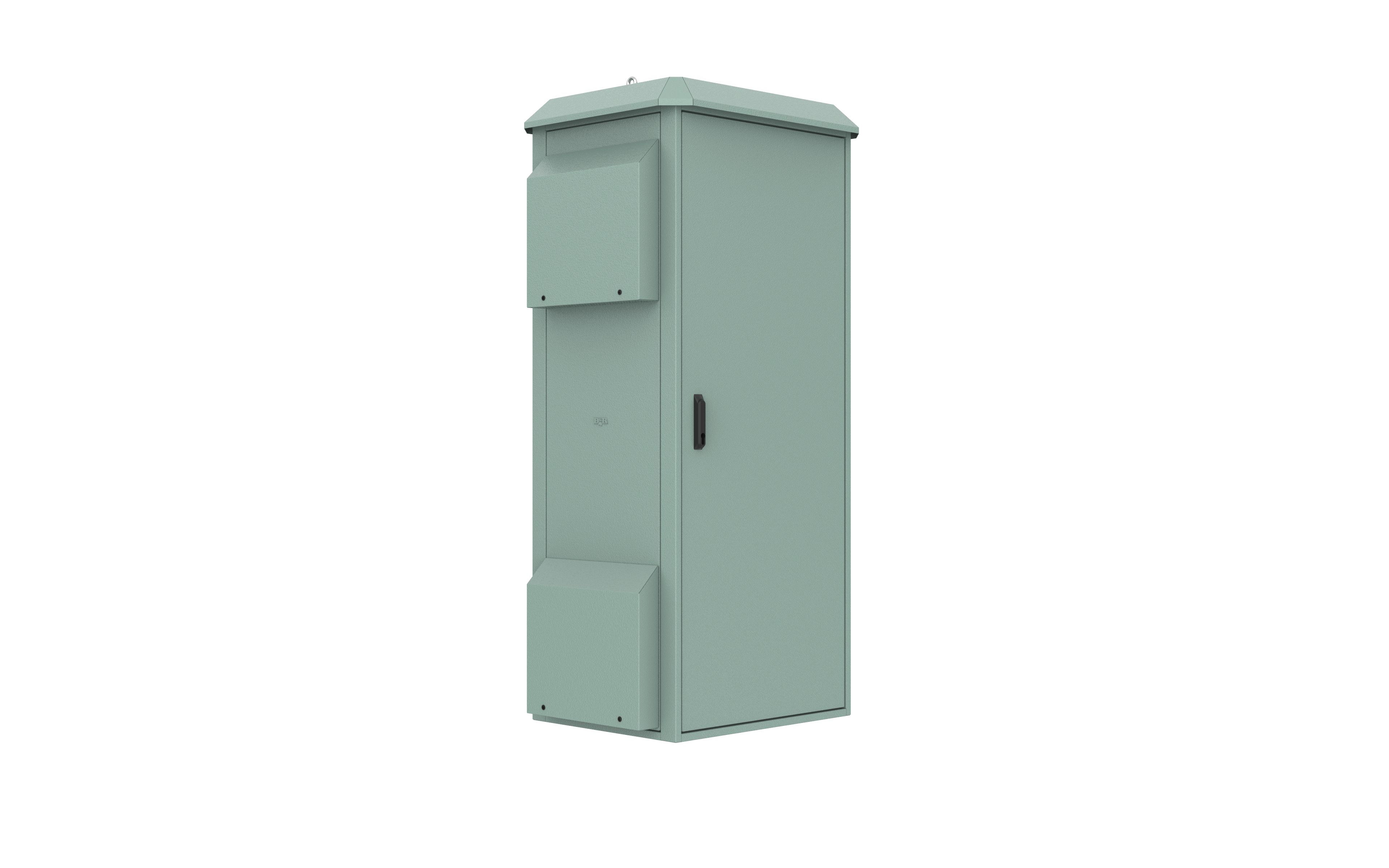 IP66 Cabinet - Field FC - 1375Hx755Wx620D - Zinc Coated Steel - 24RU - FC130706