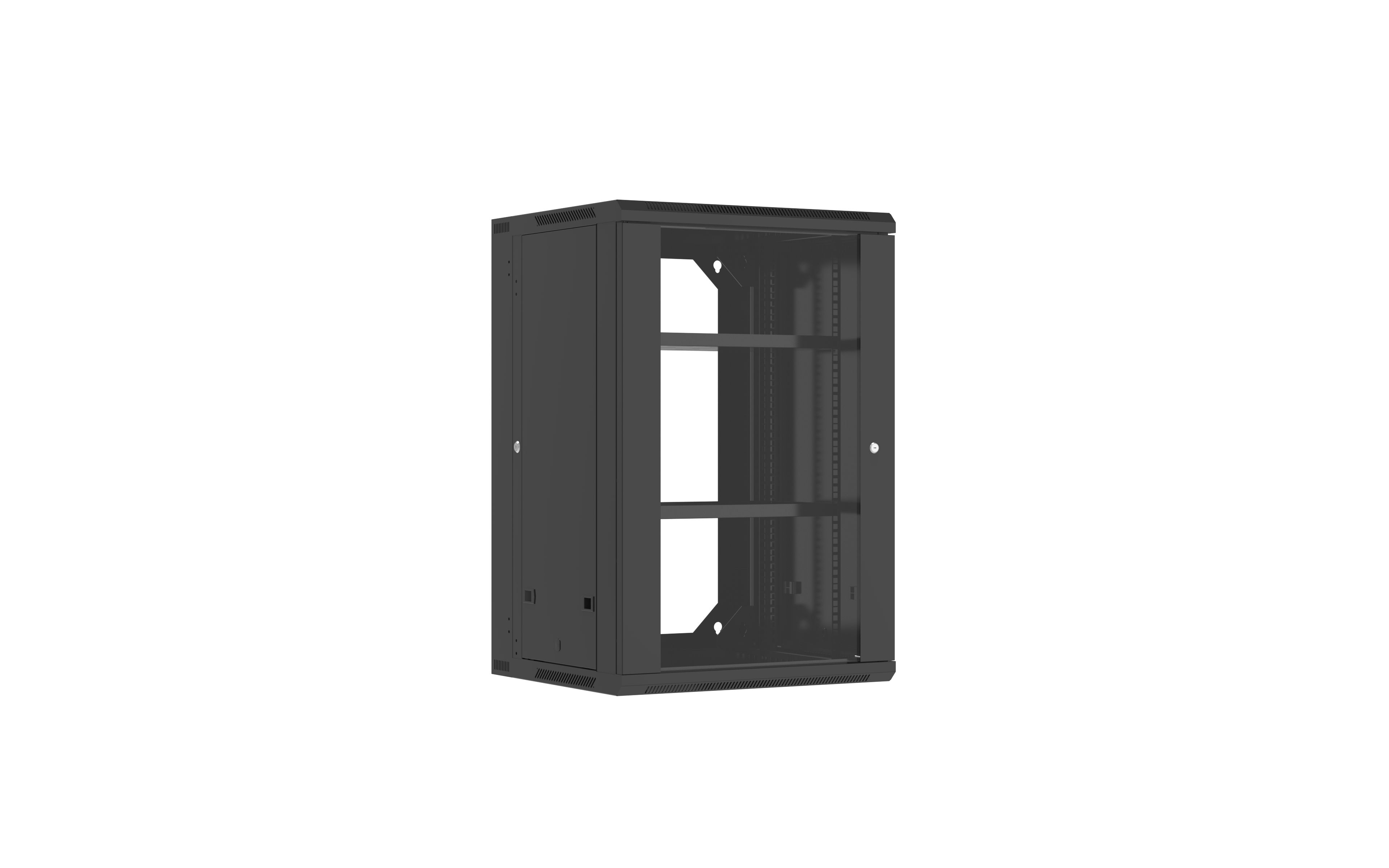 onyX Wall rack - 18RU 550mm deep, with Swing Frame - ARWX18U450
