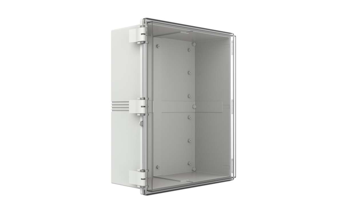 Enclosure - Polynova PN, transparent lid - 530Hx430Wx200D - Plastic - PN534320T
