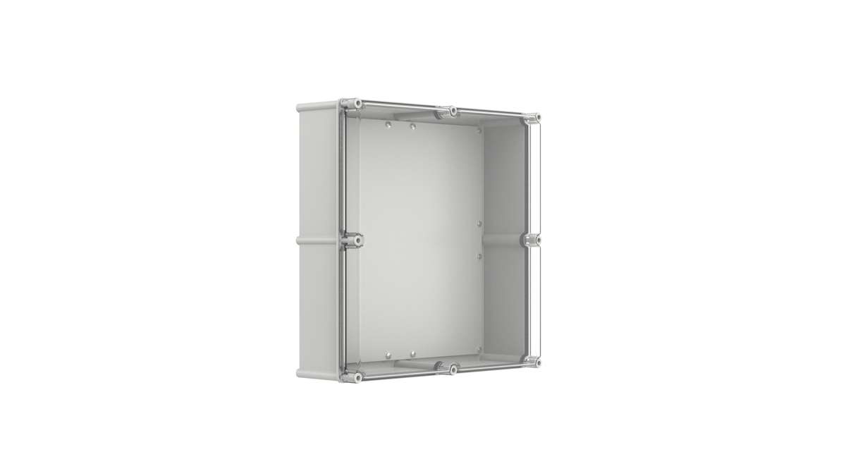 Enclosure - Polynova PC, transparent lid - 540Hx540Wx170D - Plastic - PC545417T