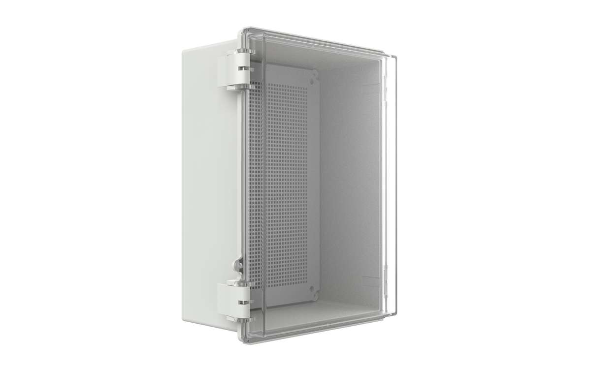 Enclosure - Polynova PN, transparent lid - 360Hx250Wx150D - Plastic - PN362515T