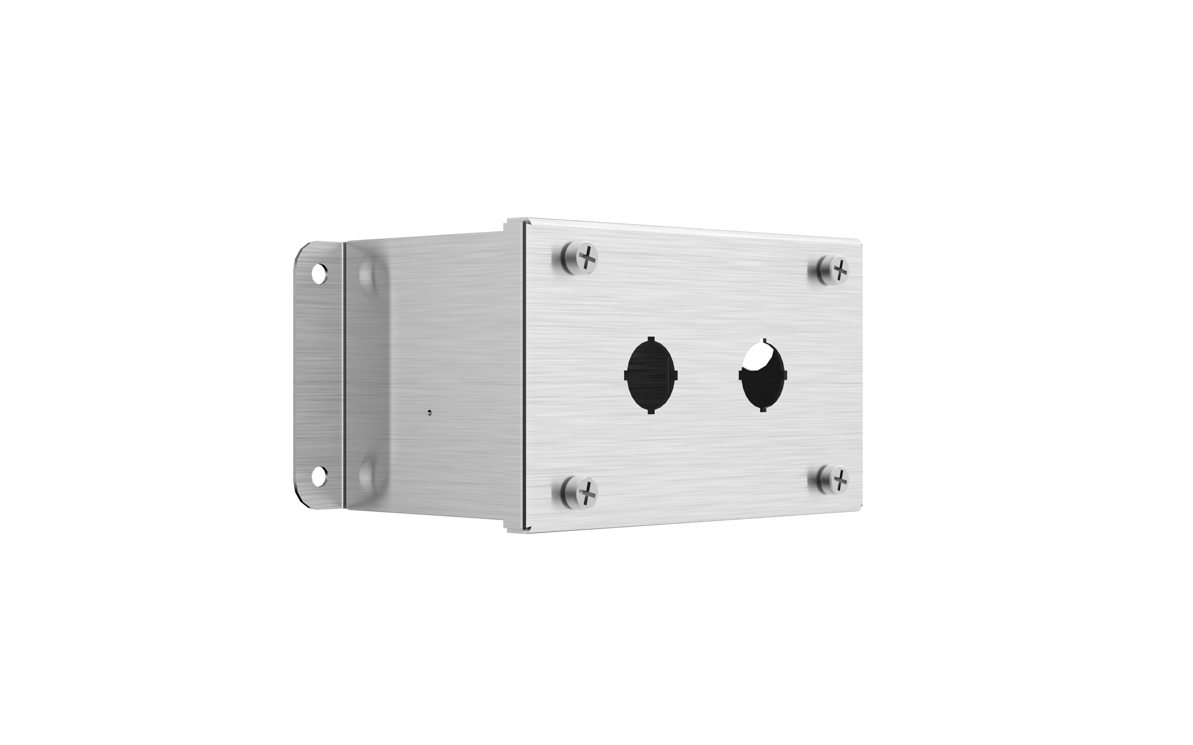 Enclosure - Control Stations - 199Hx97Wx93D - Stainless Steel - CS12/SH22