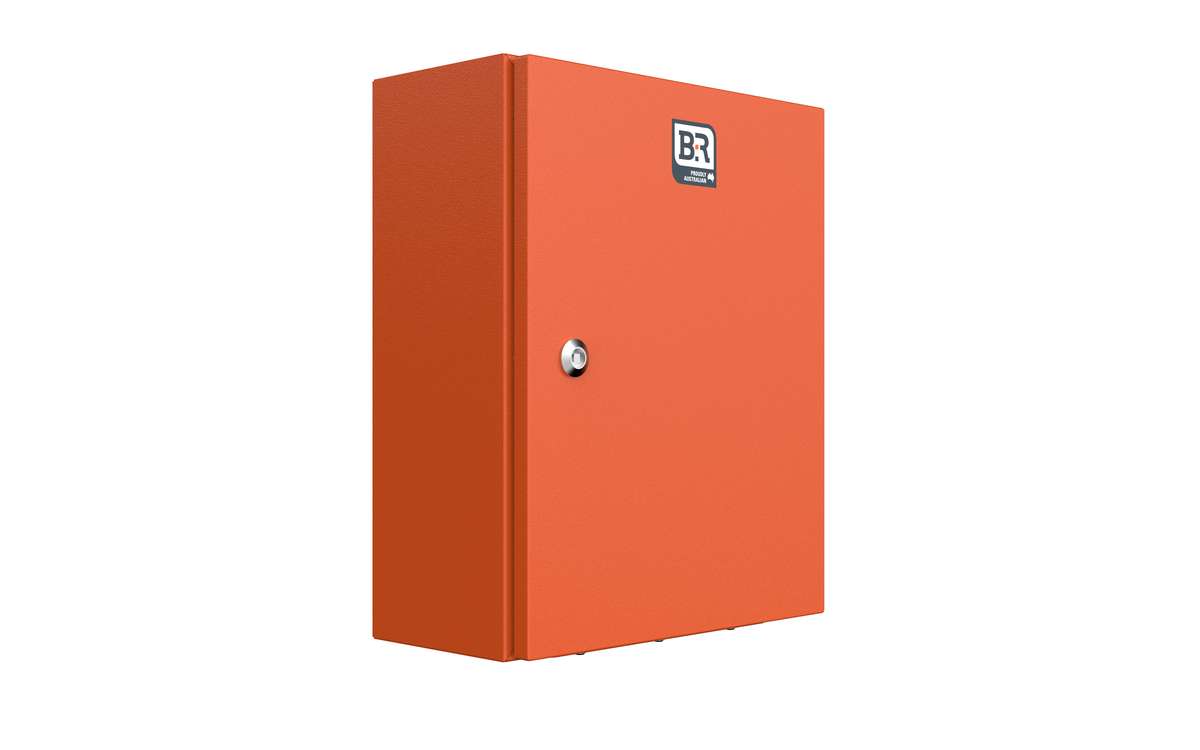 Enclosure - Universal NI - 500Hx400Wx200D - Steel, X15 Orange - NI05042/RO