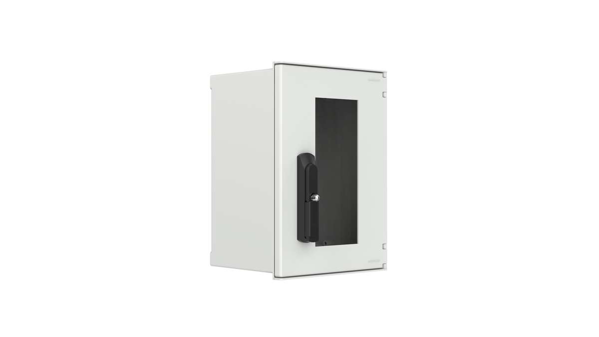 Enclosure - Polynova PU, window door - 400Hx300Wx200D - Plastic - PU403020/W3L