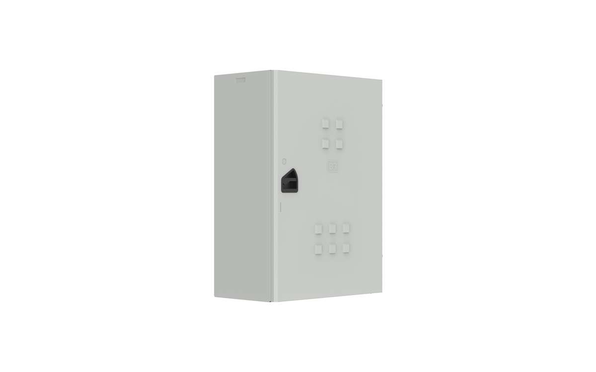 Horizon Meter Box for Queensland, single and multi-phase - Galvanised Steel - IP23 - 690Hx485Wx278D - Q20