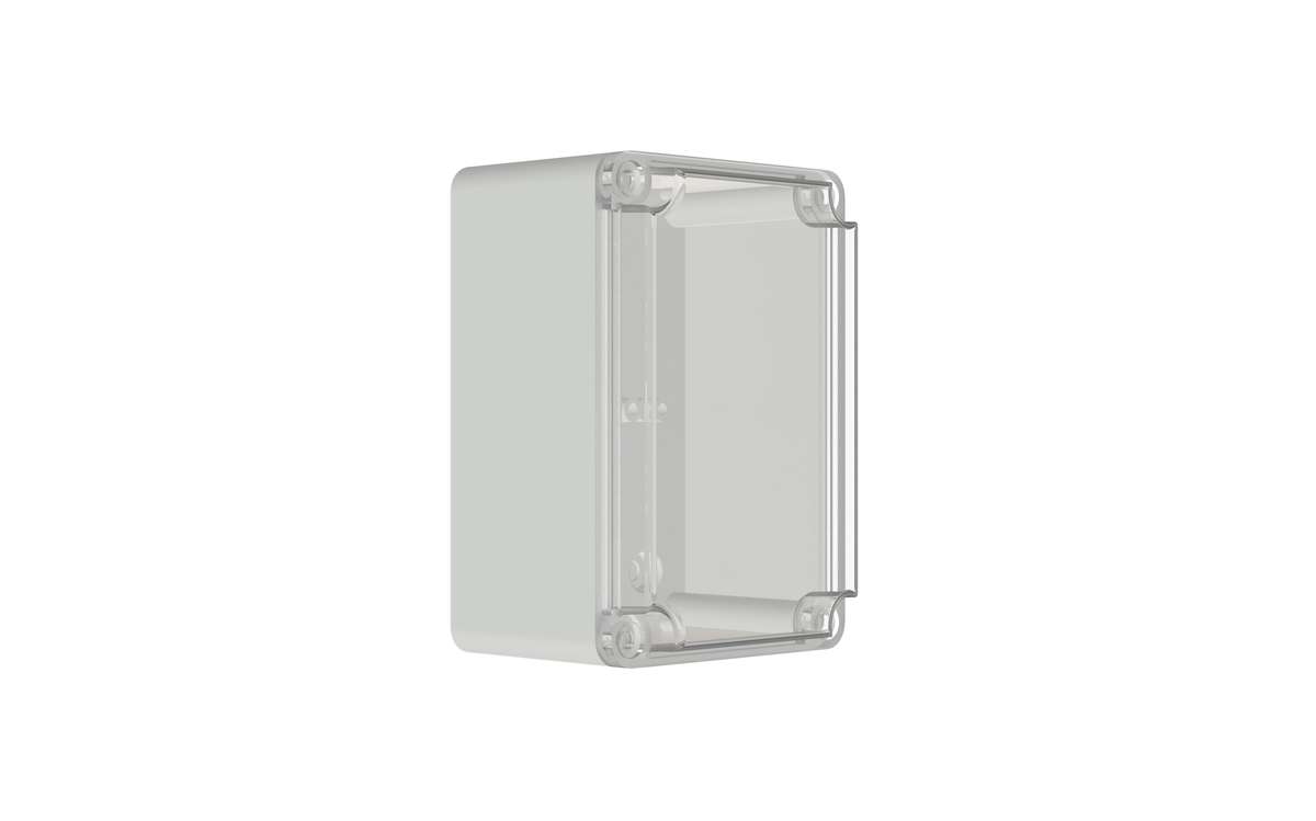 Enclosure - Polynova PJ, transparent lid - 110Hx75Wx65D - Plastic - PJ110706T