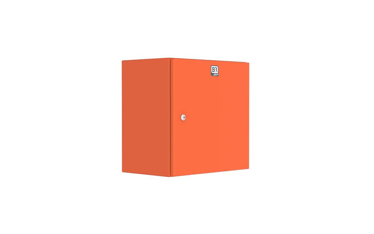 Enclosure - Monarch IP - 600Hx600Wx400D - Steel, X15 Orange - IP21214/RO