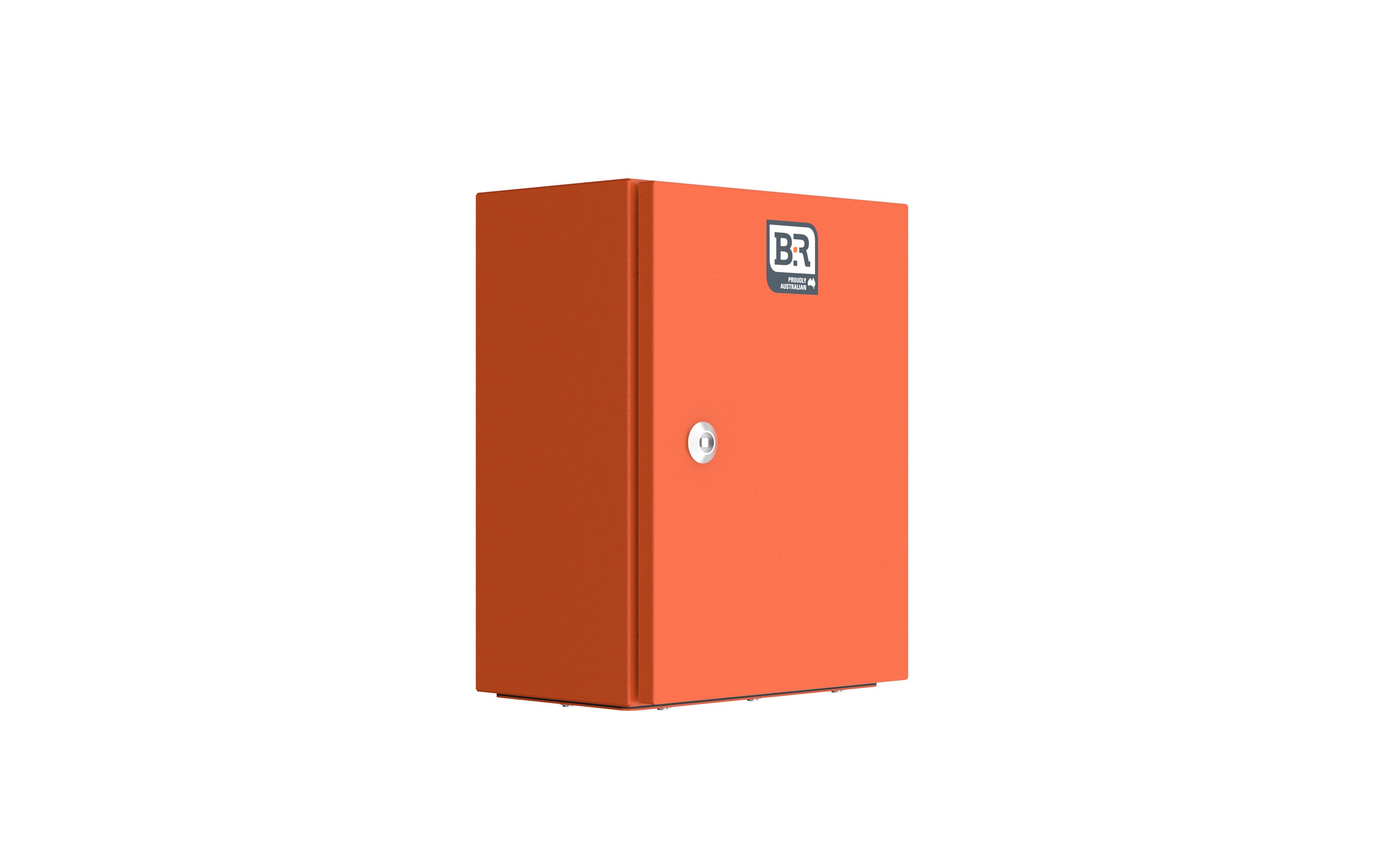 Enclosure - Universal NI - 400Hx300Wx200D - Steel, X15 Orange - NI04032/RO