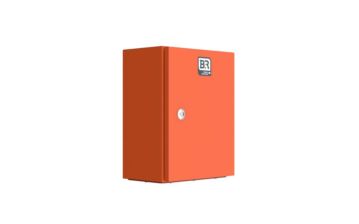Enclosure - Universal NI - 400Hx300Wx200D - Steel, X15 Orange - NI04032/RO