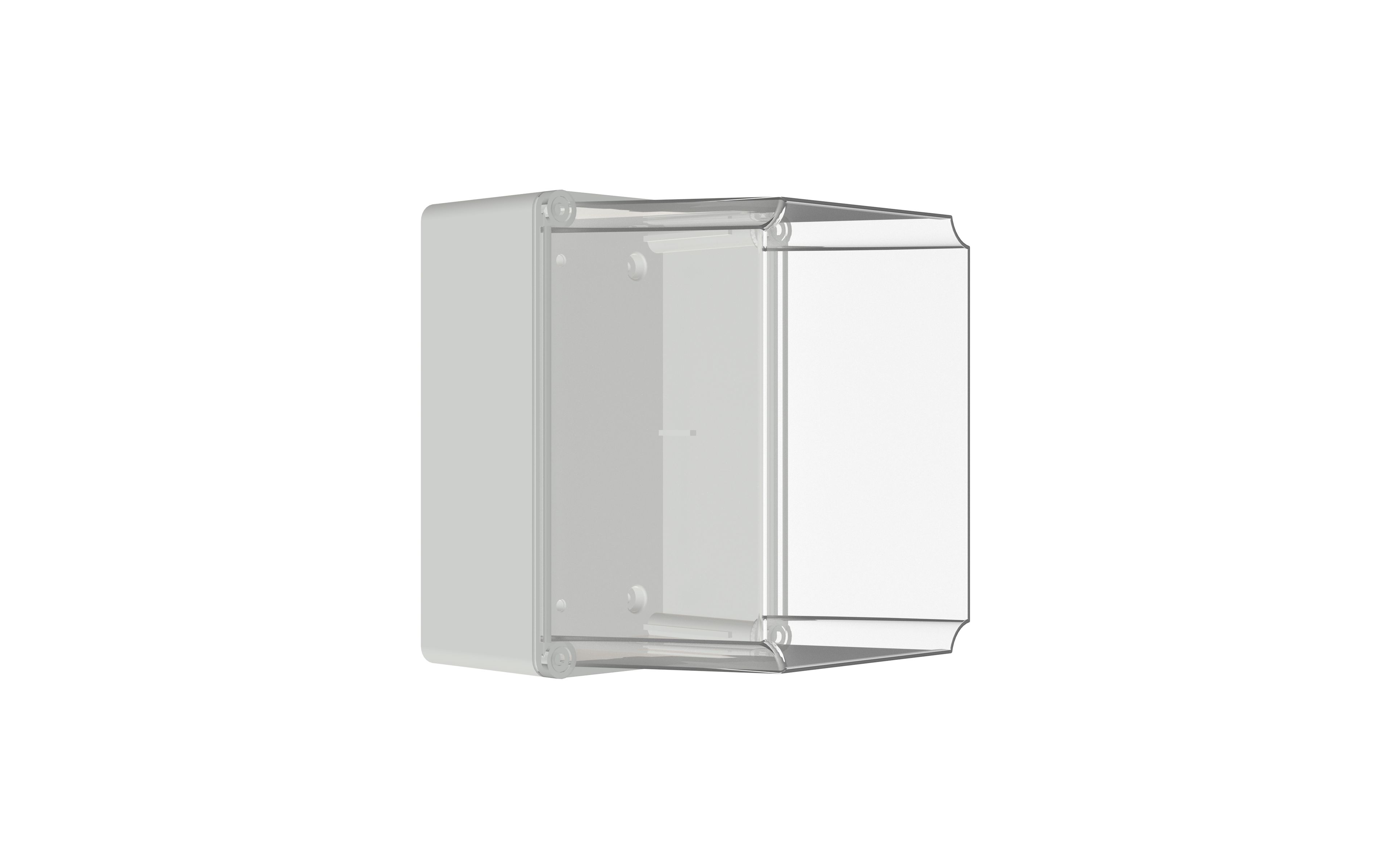 Enclosure - Polynova PJ, transparent lid - 150Hx110Wx150D - Plastic - PJ151115T