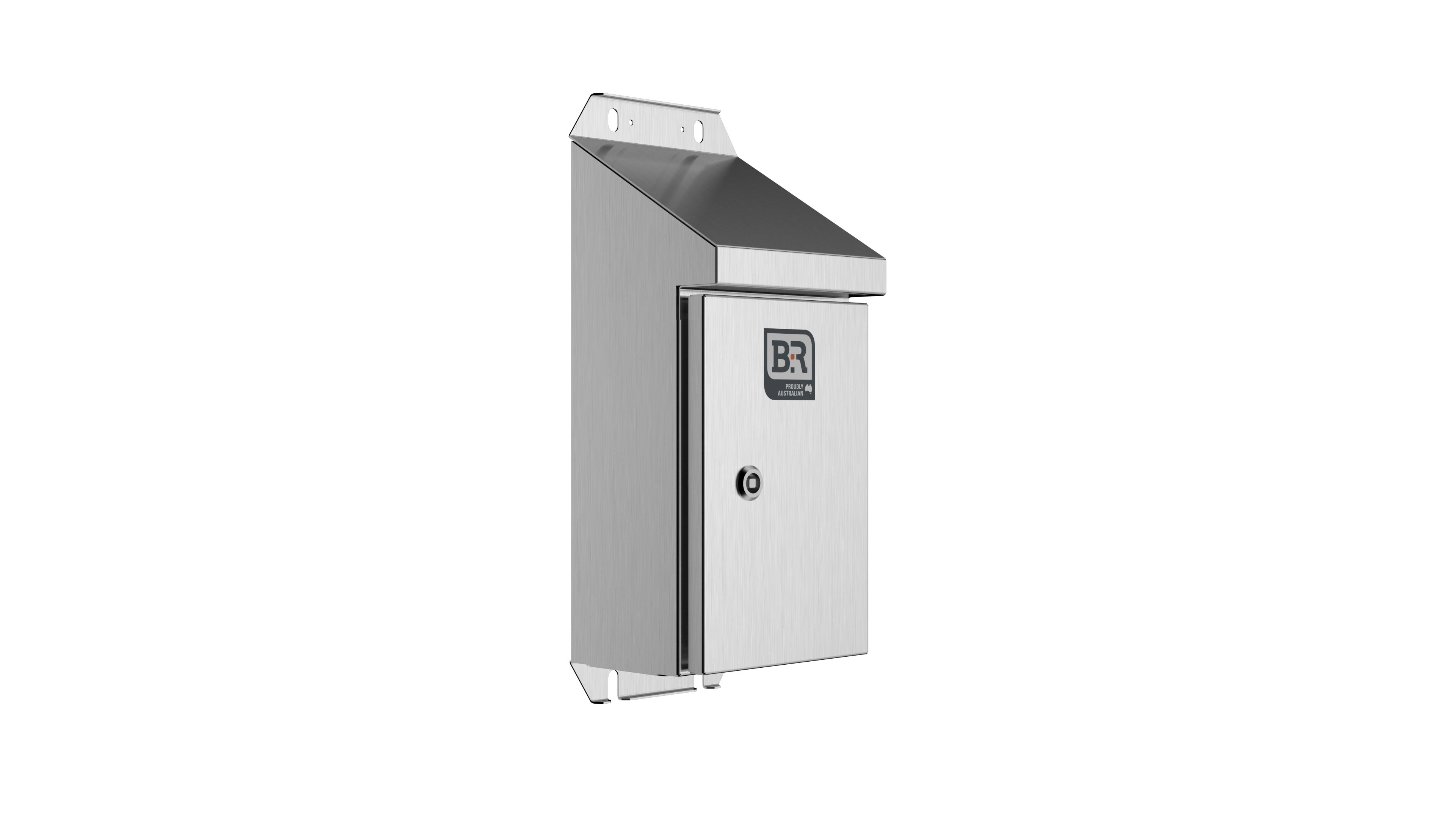 Enclosure - Incline SR - 510Hx200Wx150D - Stainless Steel - SR03021/S