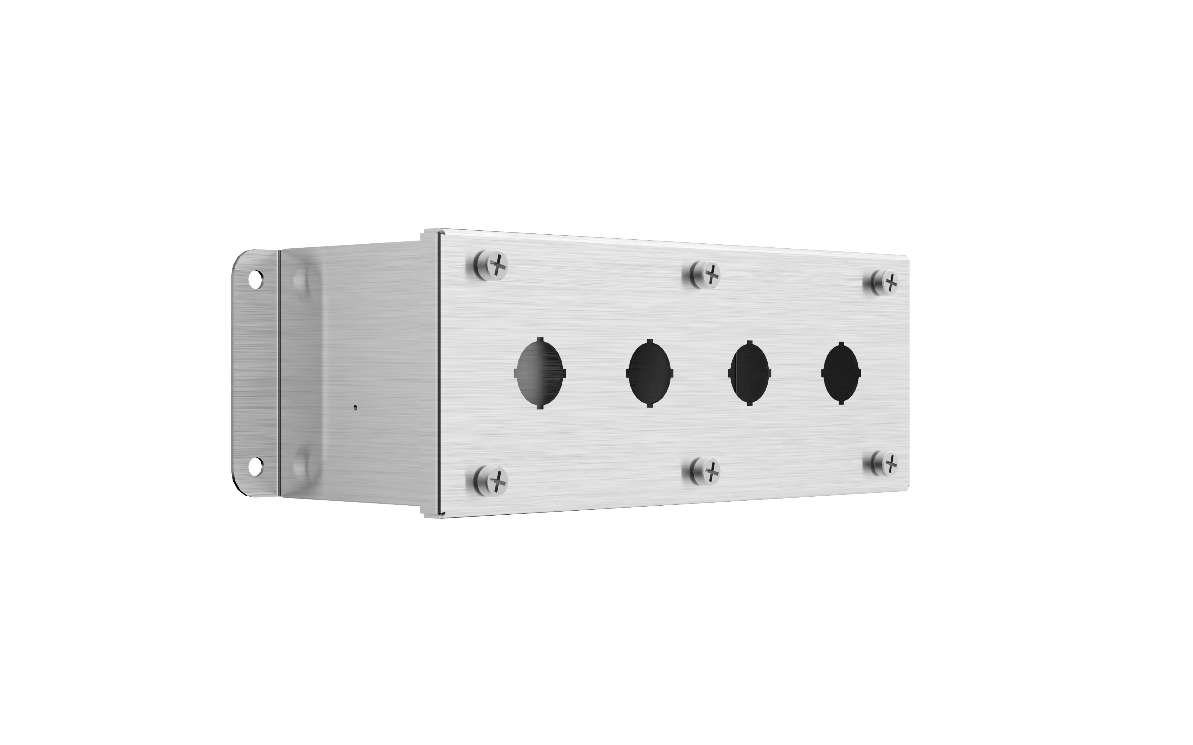 Enclosure - Control Stations - 290Hx97Wx93D - Stainless Steel - CS14/SH22