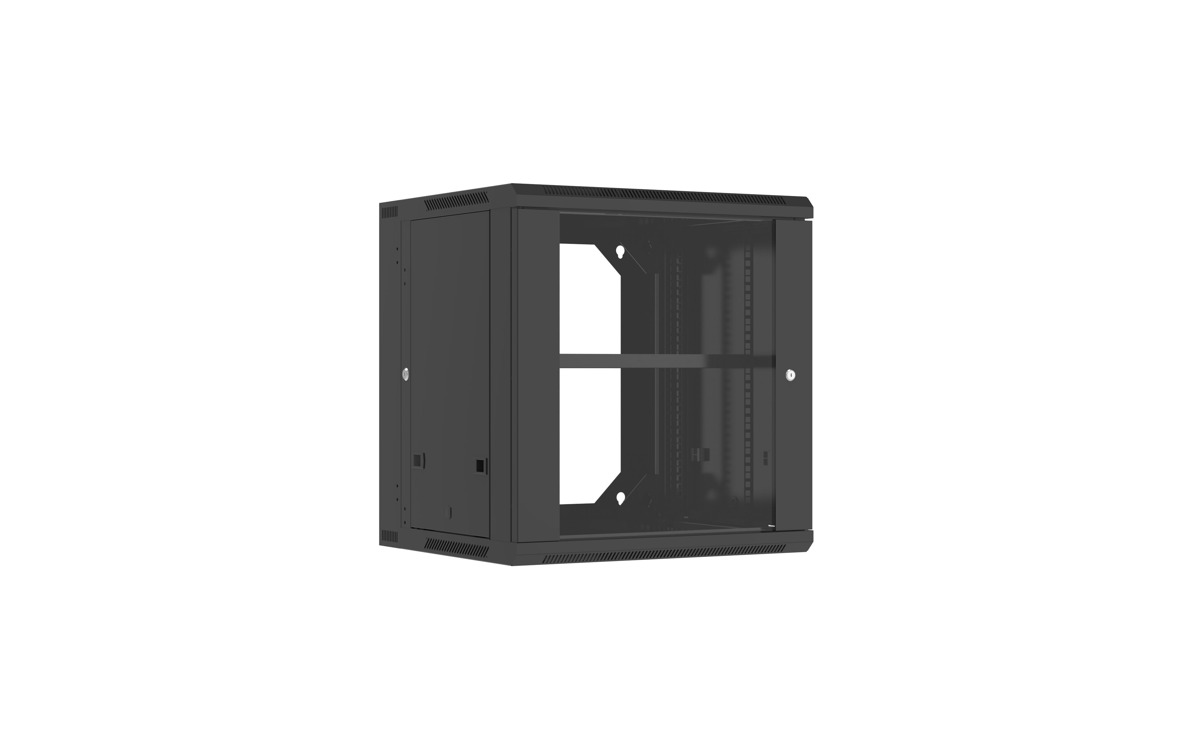 onyX Wall rack - 12RU 550mm deep, with Swing Frame - ARWX12U450