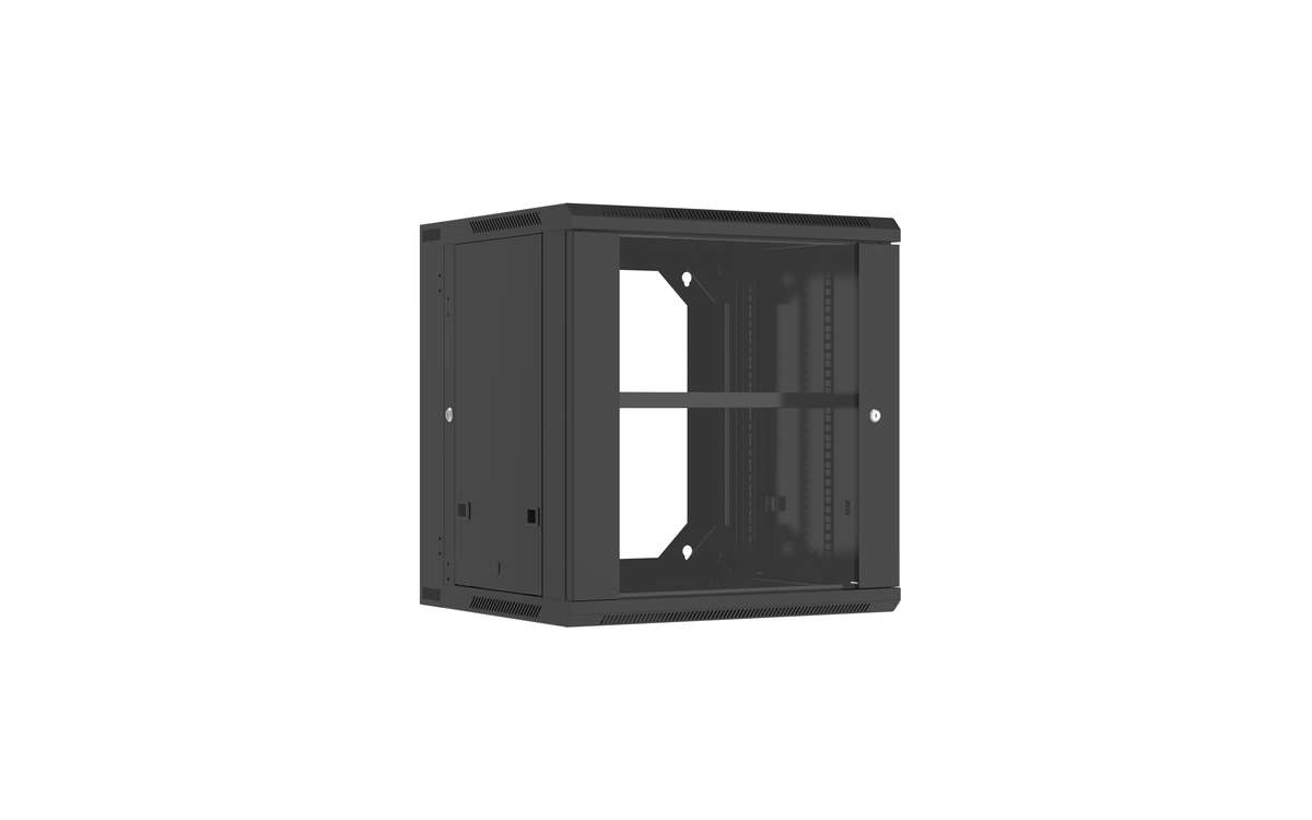 Onix Power Rack onyX Wall rack - 12RU 550mm deep, with Swing Frame - ARWX12U450 - B&R ...