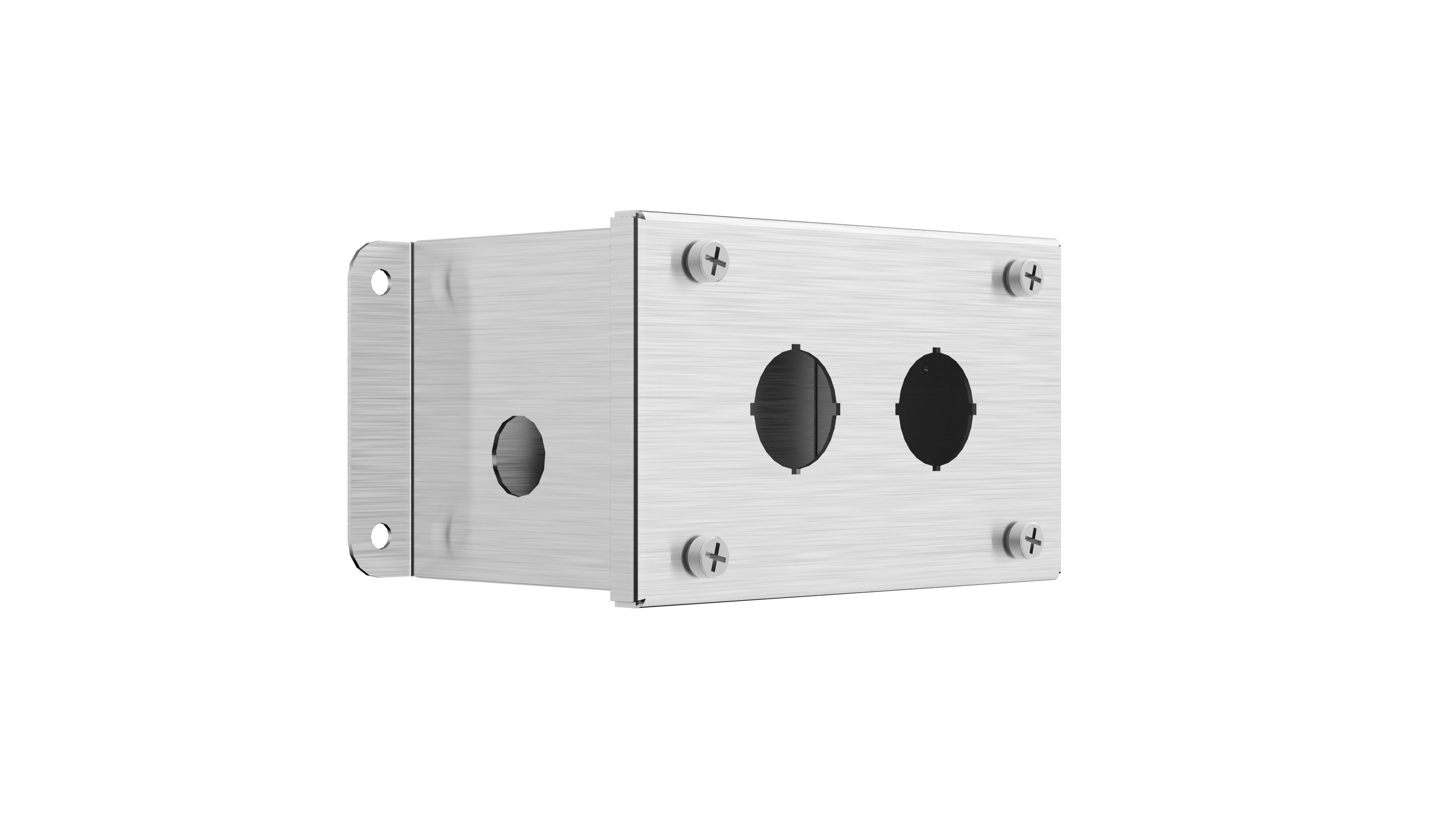 Enclosure - Control Stations - 199Hx97Wx93D - Stainless Steel - CS12/SH30