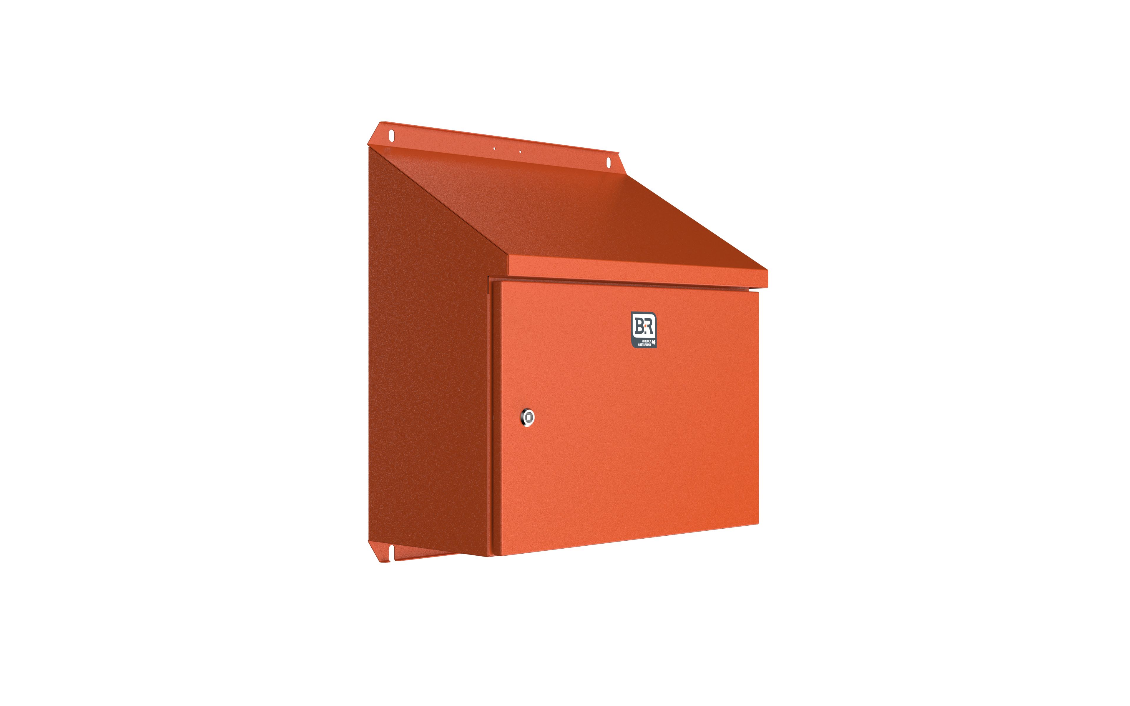 Enclosure - Incline SR - 695Hx600Wx300D - Stainless Steel, X15 Orange - SR04063/SRO