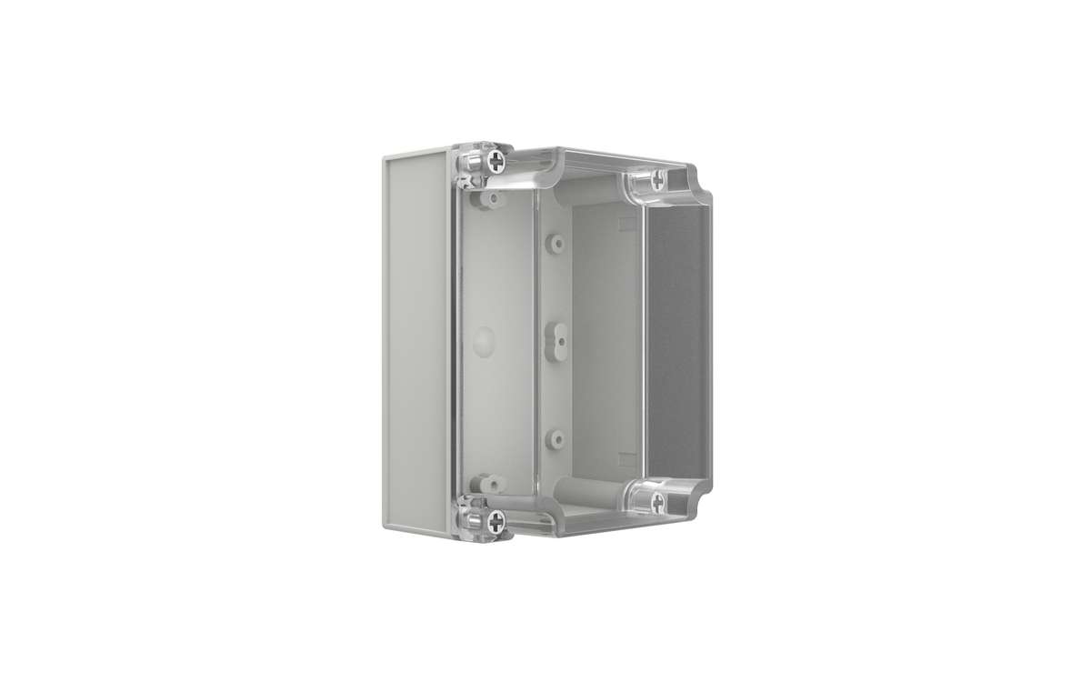 Enclosure - Polynova PS, transparent lid - 175Hx125Wx100D - Plastic - PS171210T
