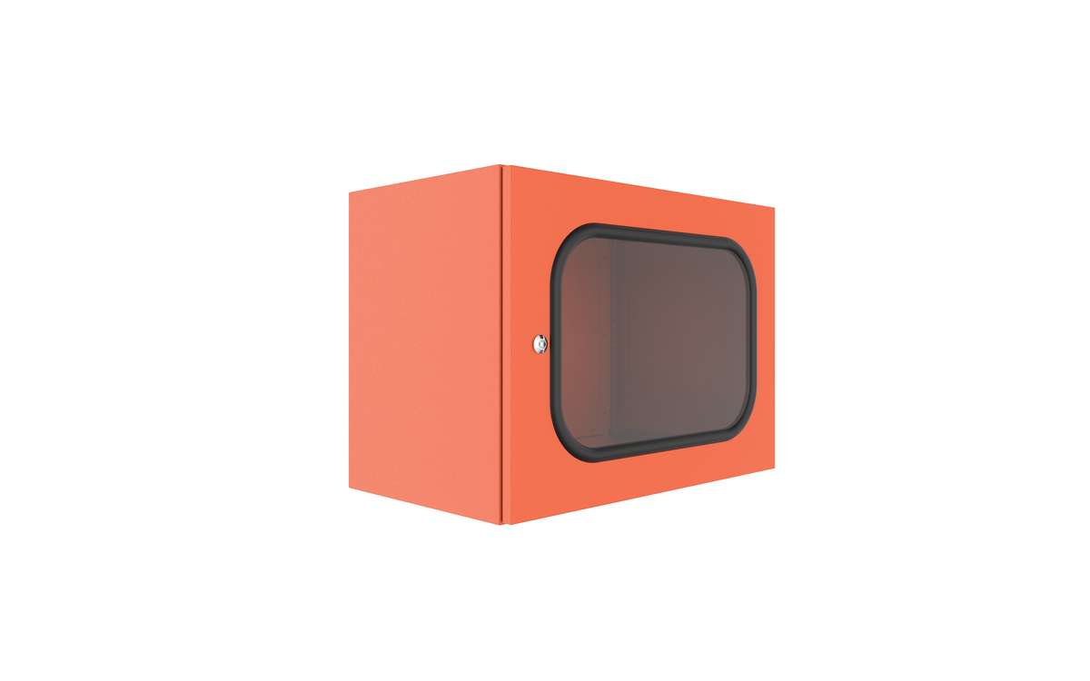 Enclosure - Monarch IP, Window Door - 600Hx800Wx500D - Steel, X15 Orange - IP21295/RO/WG