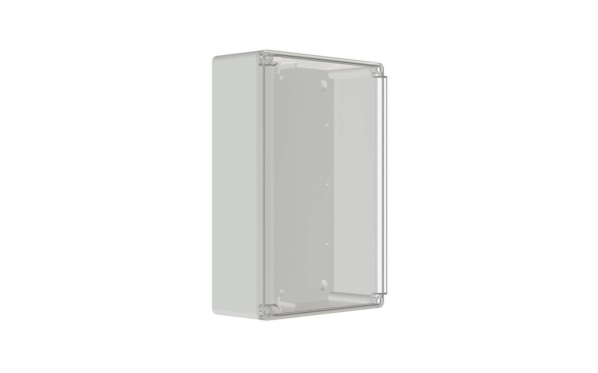 Enclosure - Polynova PJ, transparent lid - 220Hx150Wx75D - Plastic - PJ221507T