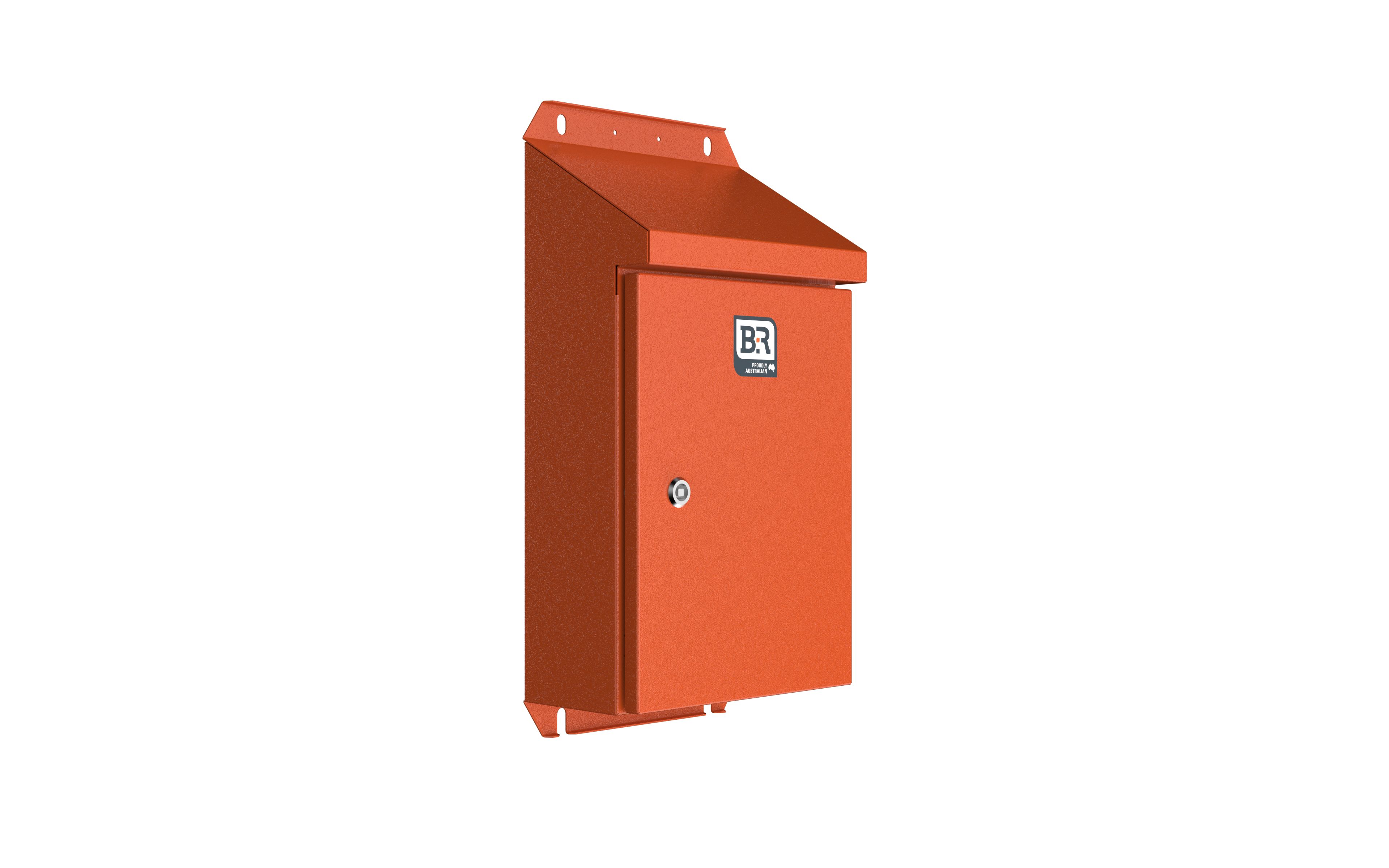 Enclosure - Incline SR - 610Hx300Wx150D - Stainless Steel, X15 Orange - SR04031/SRO