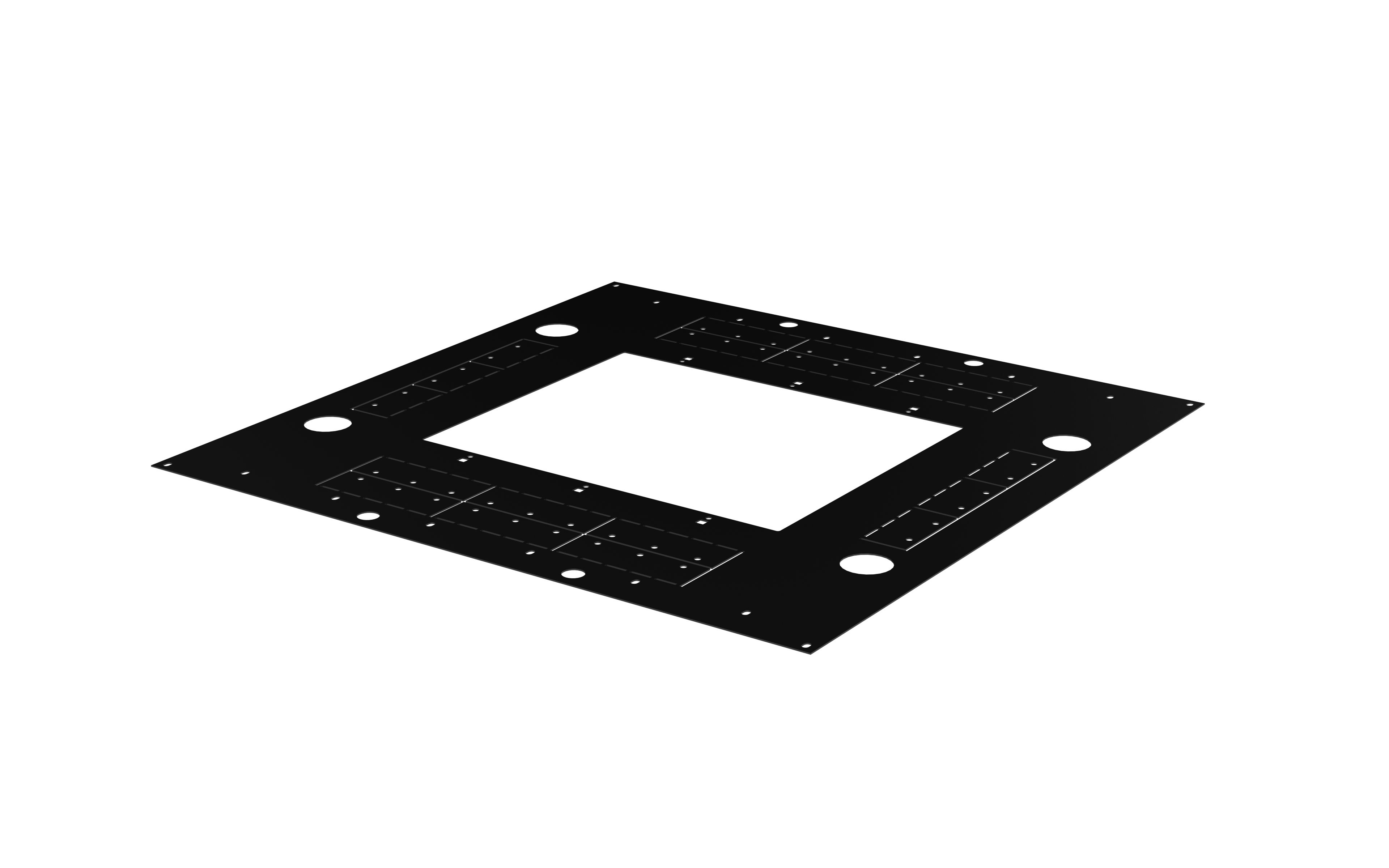 Accessory - Ausrack TxD Flat Top Cover for 600mm wide, 900mm deep cabinets - ATTF609
