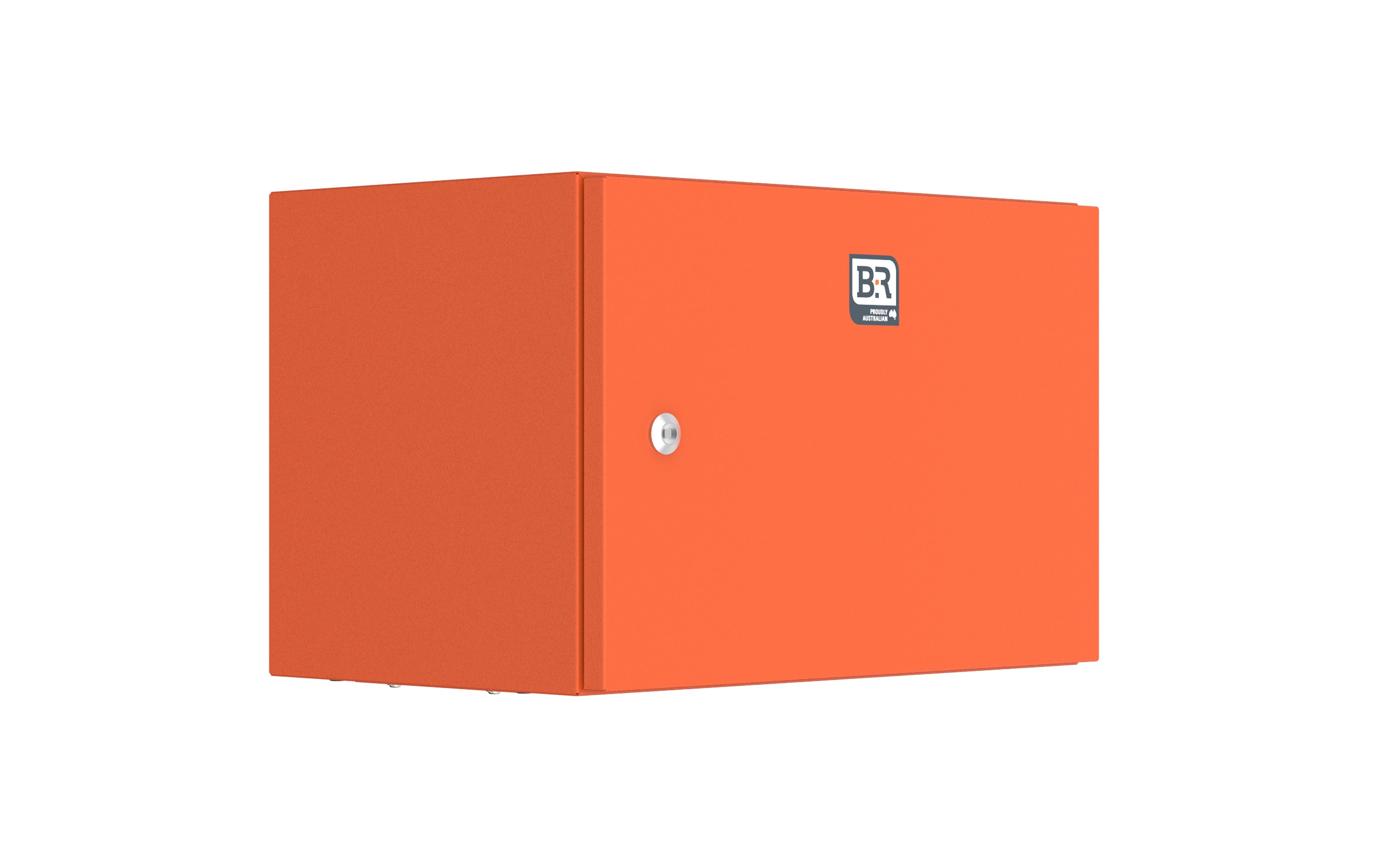 Enclosure - Monarch IP - 400Hx600Wx400D - Stainless Steel, X15 Orange - IP13214/SRO